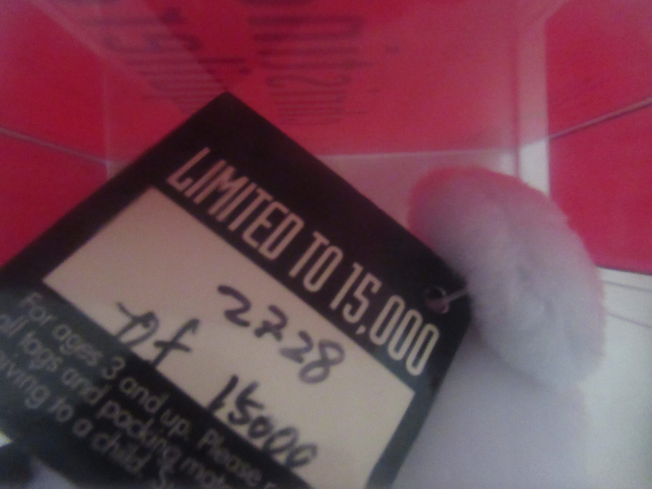 Christina Aguilera Limited Edition Rare Bear #2728 of 15,000 - Image 3