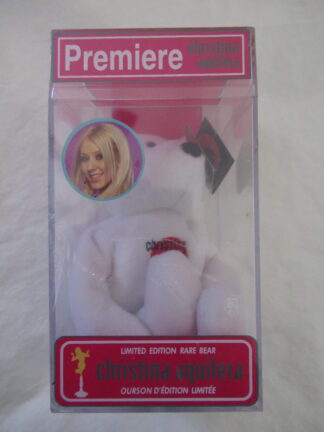 Christina Aguilera Limited Edition Rare Bear #2728 of 15,000