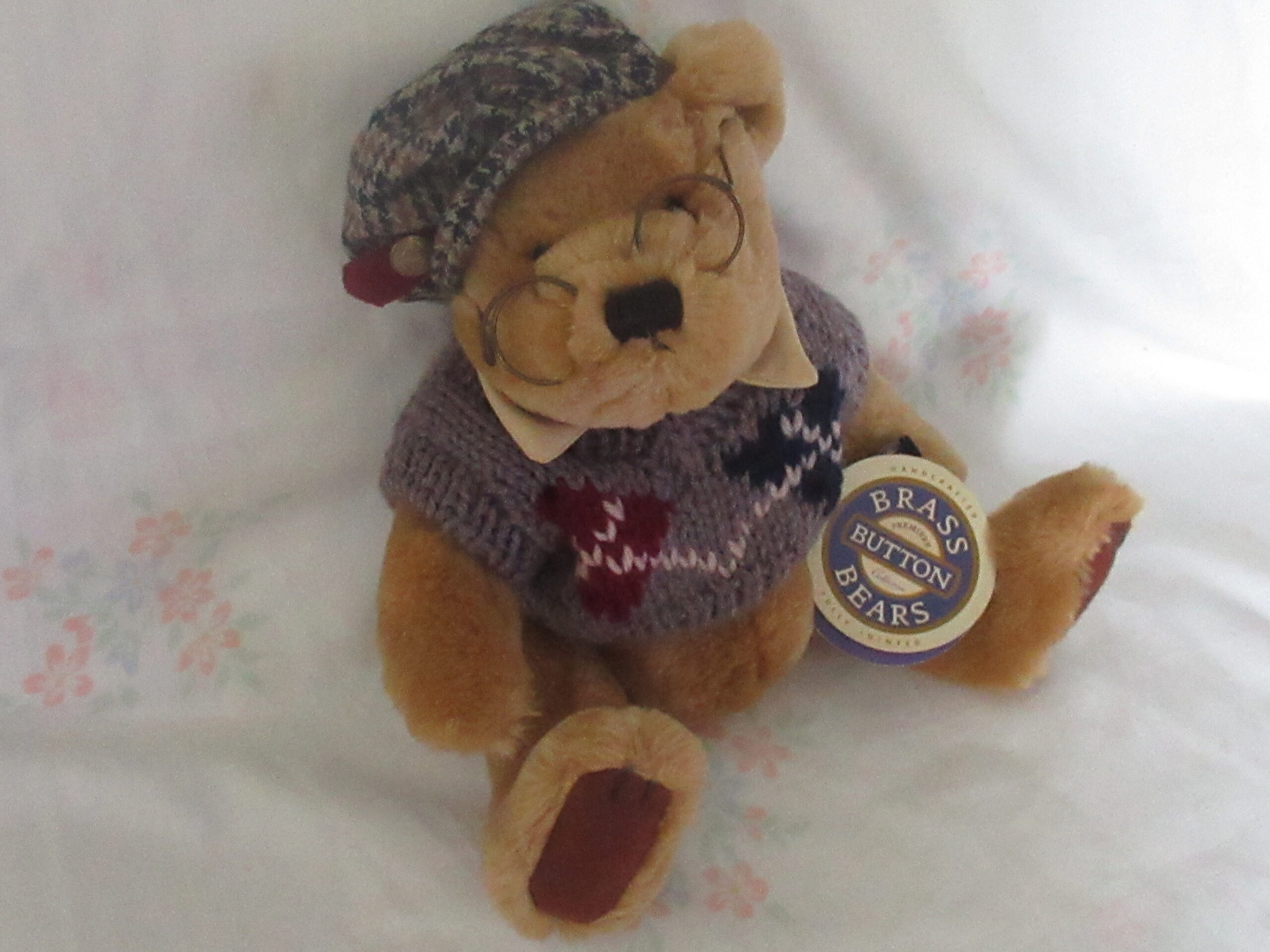 Brass Button Bear Collection Sherwood and Bear with Hat - Image 4