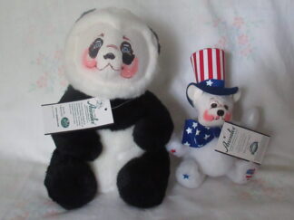 Annalee Bears - Patriotic Bear and Mother Panda