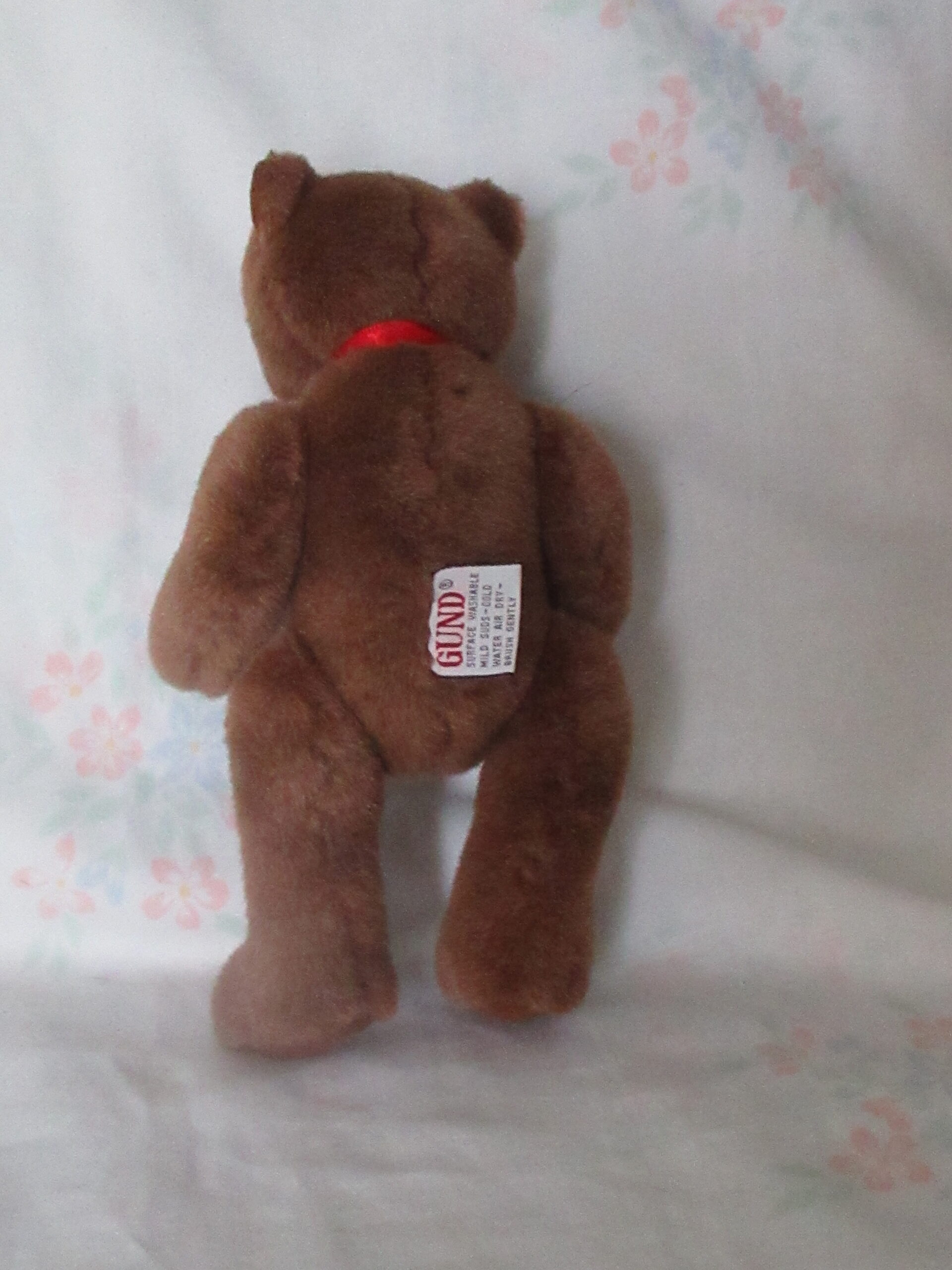 Brown Jointed Bear, Tender Teddy, Bear With USA Flag Sweater - Image 3