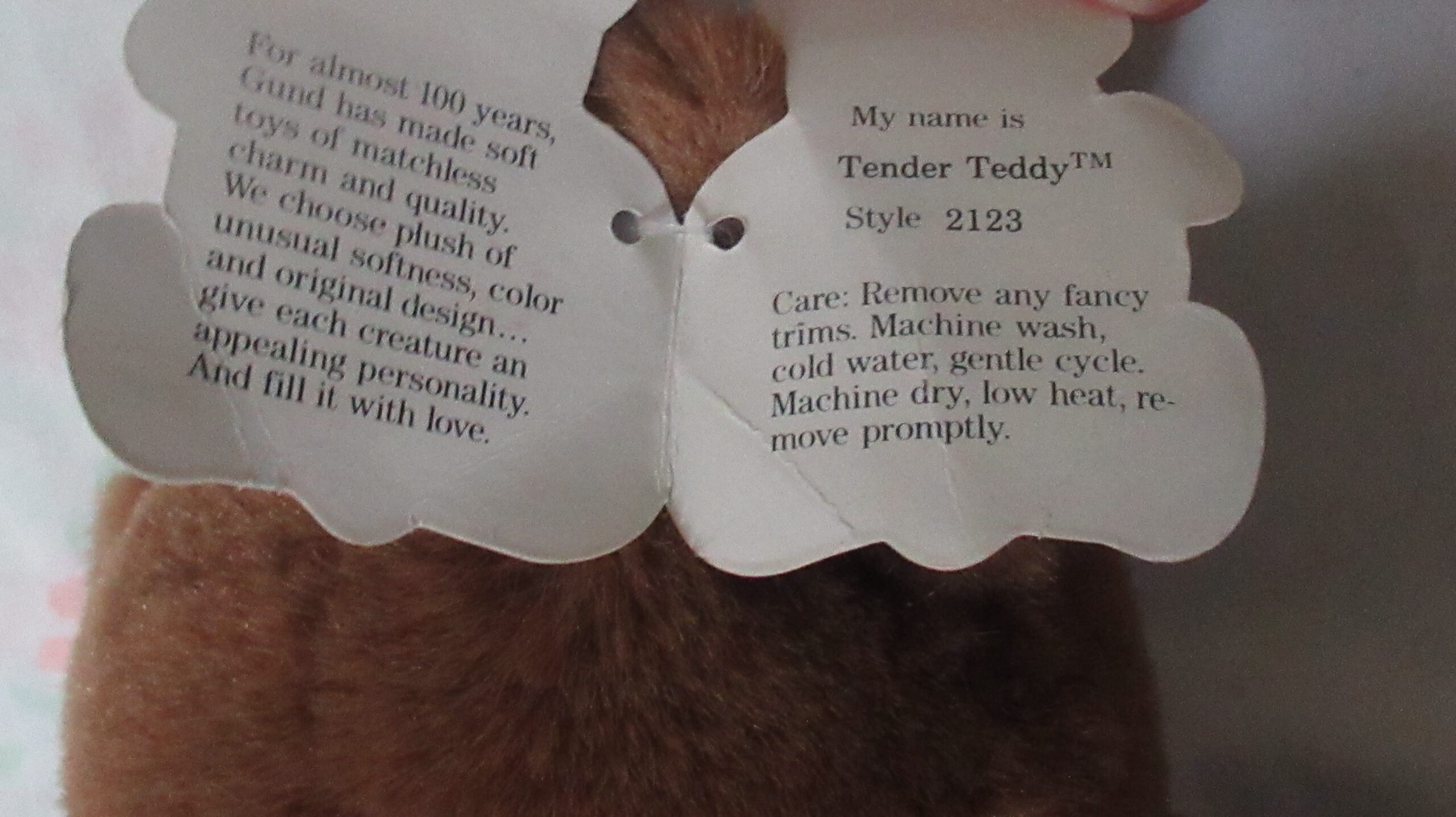 Brown Jointed Bear, Tender Teddy, Bear With USA Flag Sweater - Image 9