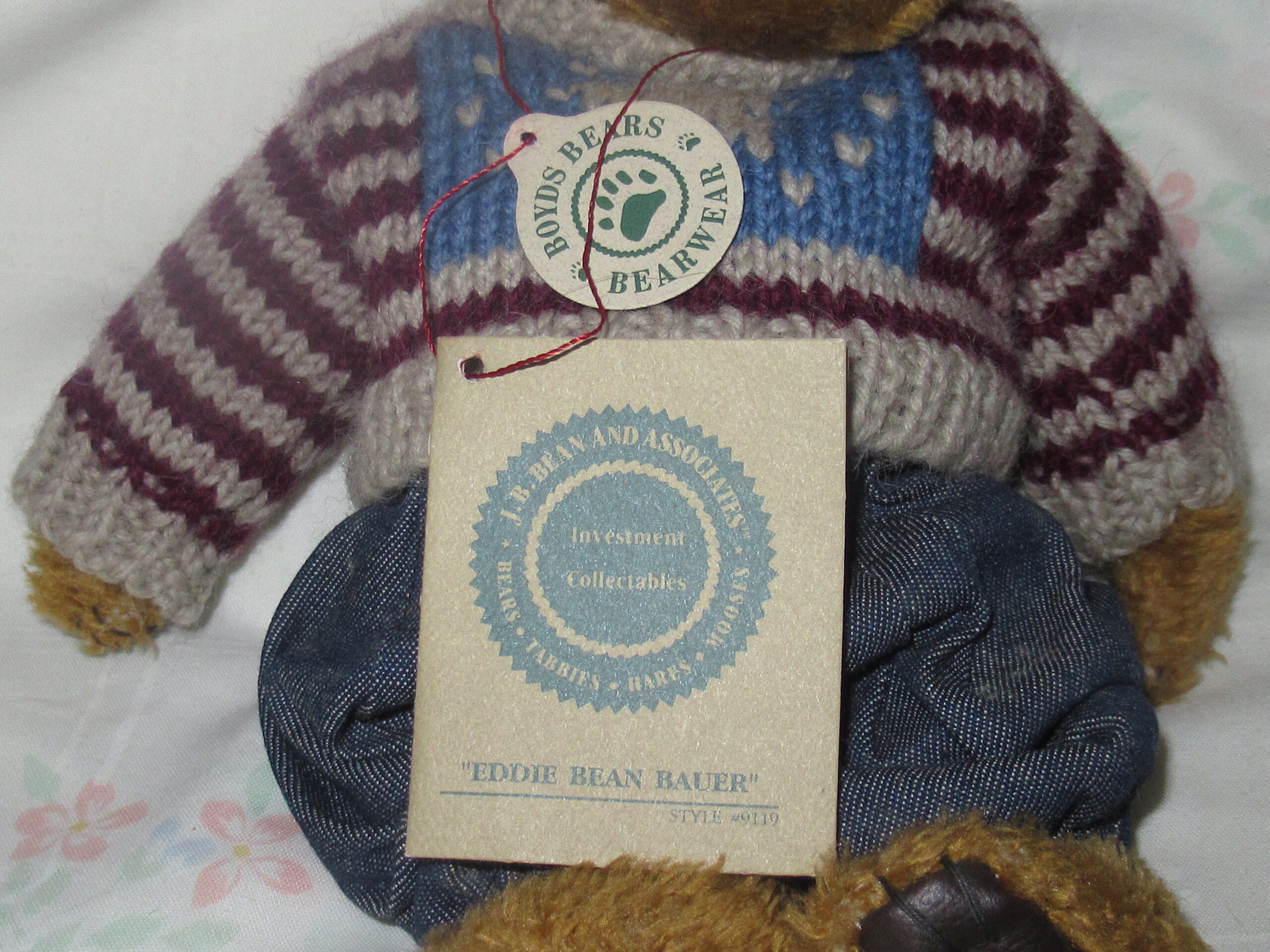 Eddie Bean Bauer - Teddy Bear and Friends Toby Nominee - Image 3