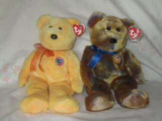 Ty Bears - Sunny and Cubby III - Beanie Babies Official Club