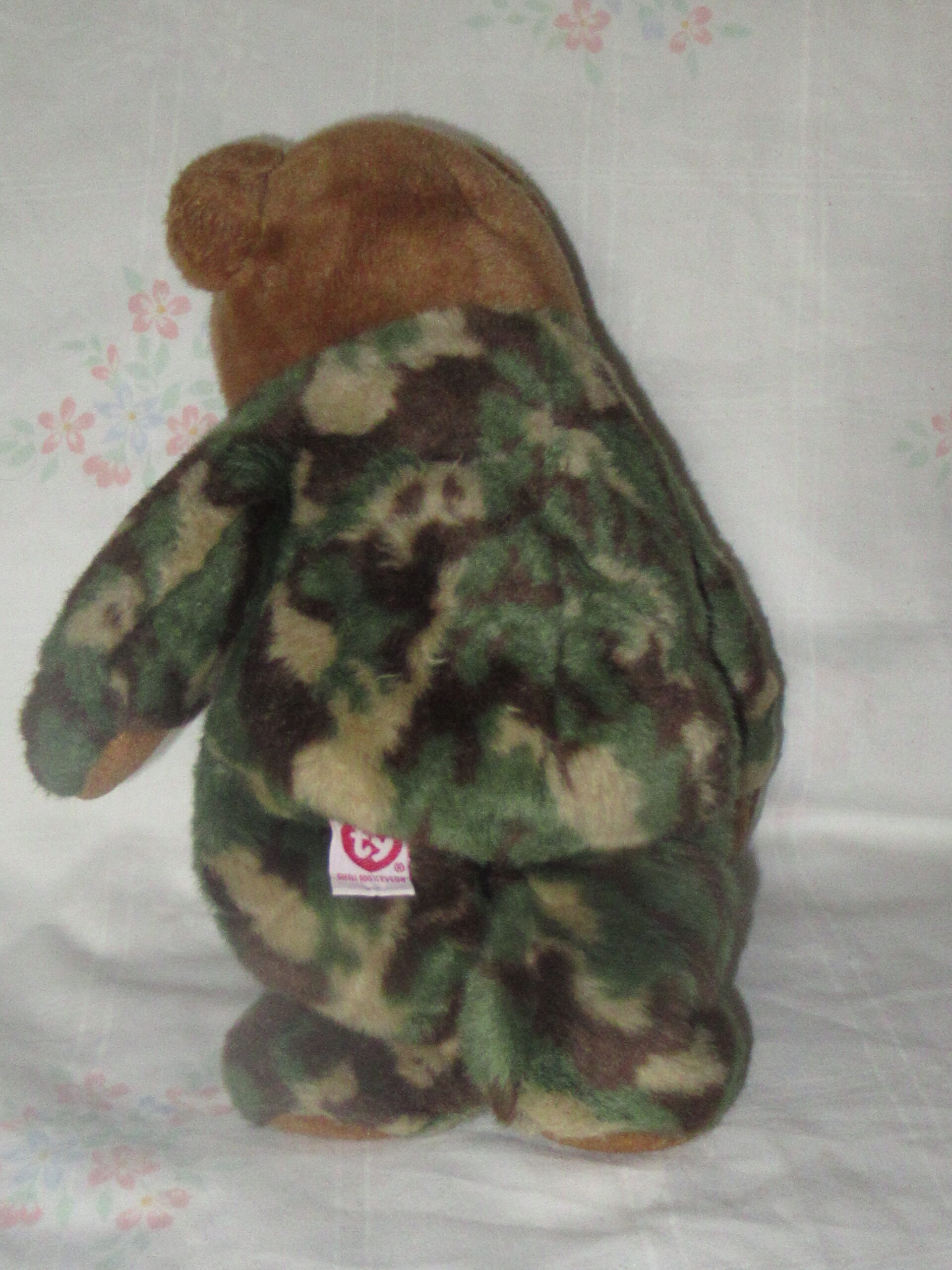 Millennium and Camo Bear with USA Flag on Arm - Image 3