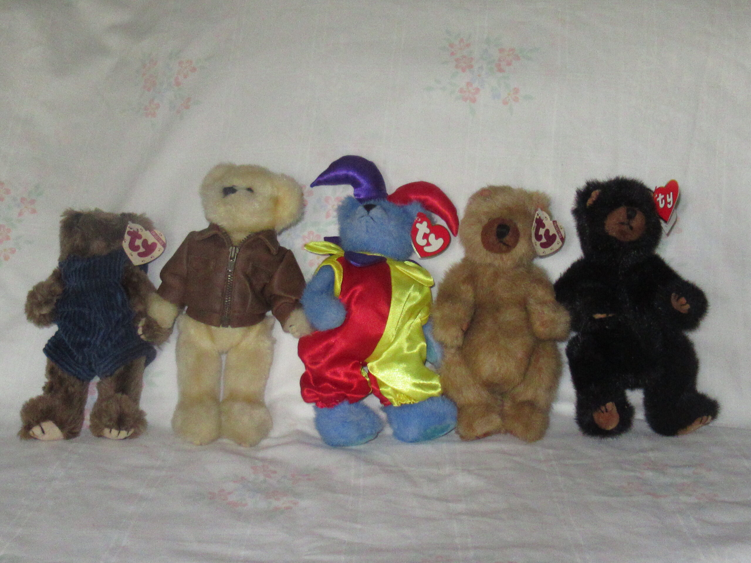 Christopher, Bear with Ty Jacket, Calliope, Cody, Ivan