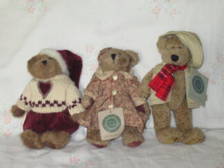 Boyds Bears - Edmund T Bear, Lizzie and Thayer