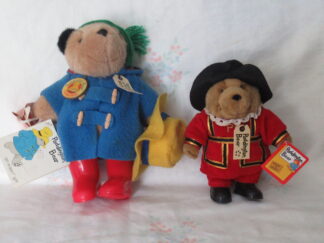 Paddington Bears - Beefeater outfit and Barkridges Bag