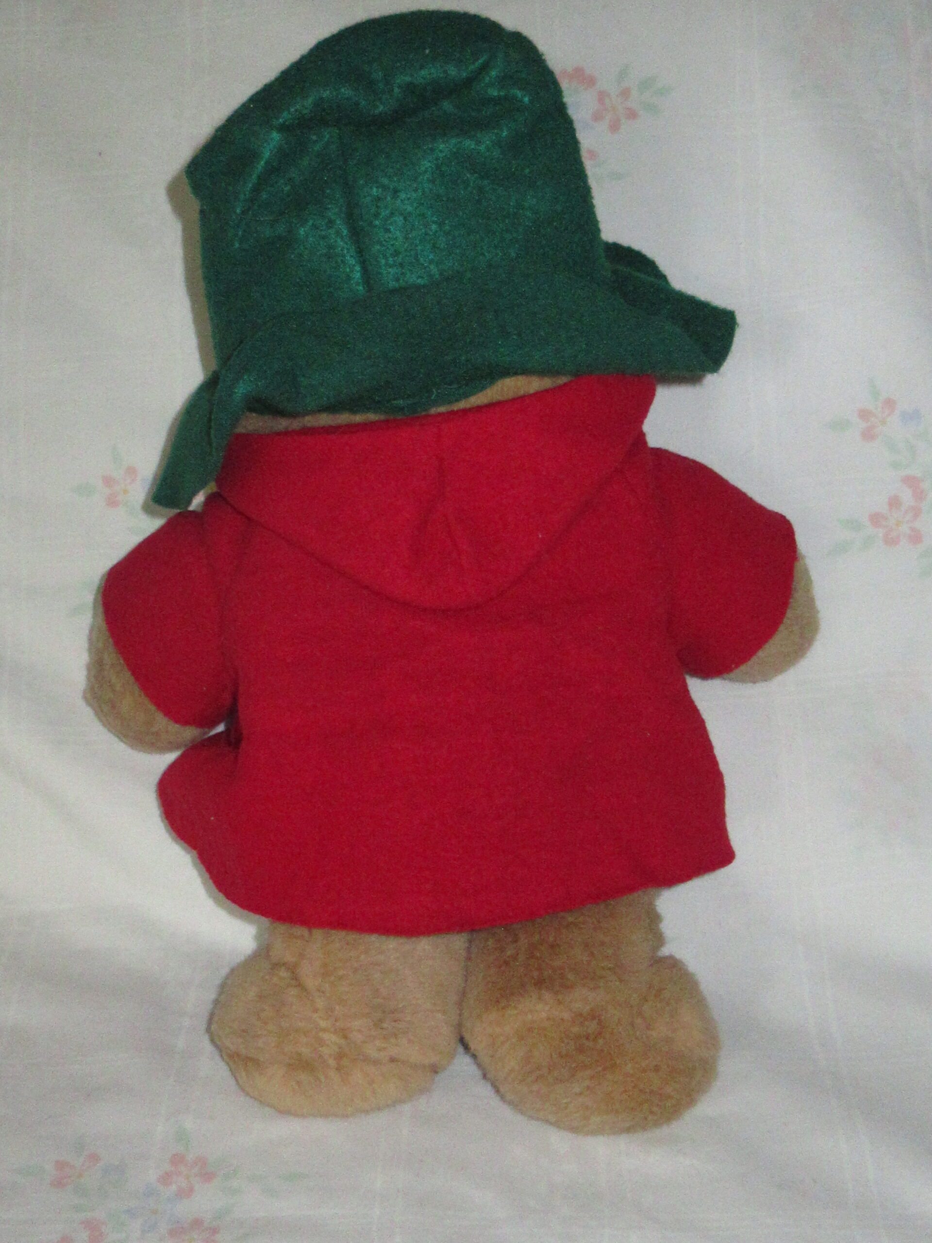 Eden - Paddington Bear - Green Hat and Red Coat with Hood - Image 2