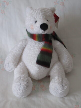 Flurrie - Russ Berrie and Co Teddy Bear with scarf