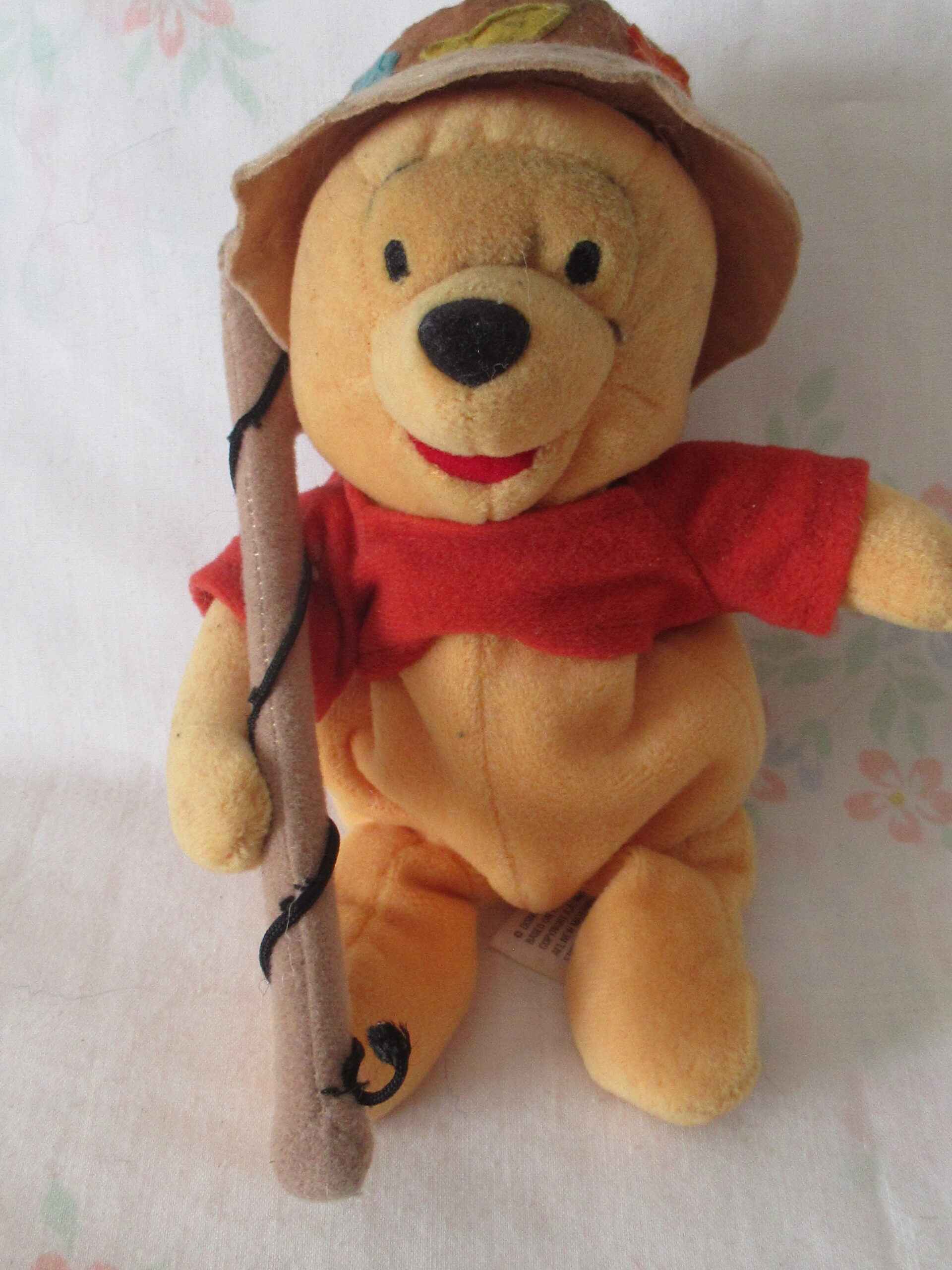 Winnie the Pooh - Fishing, Red Sweater, Santa Hat, Green Hat - Image 2