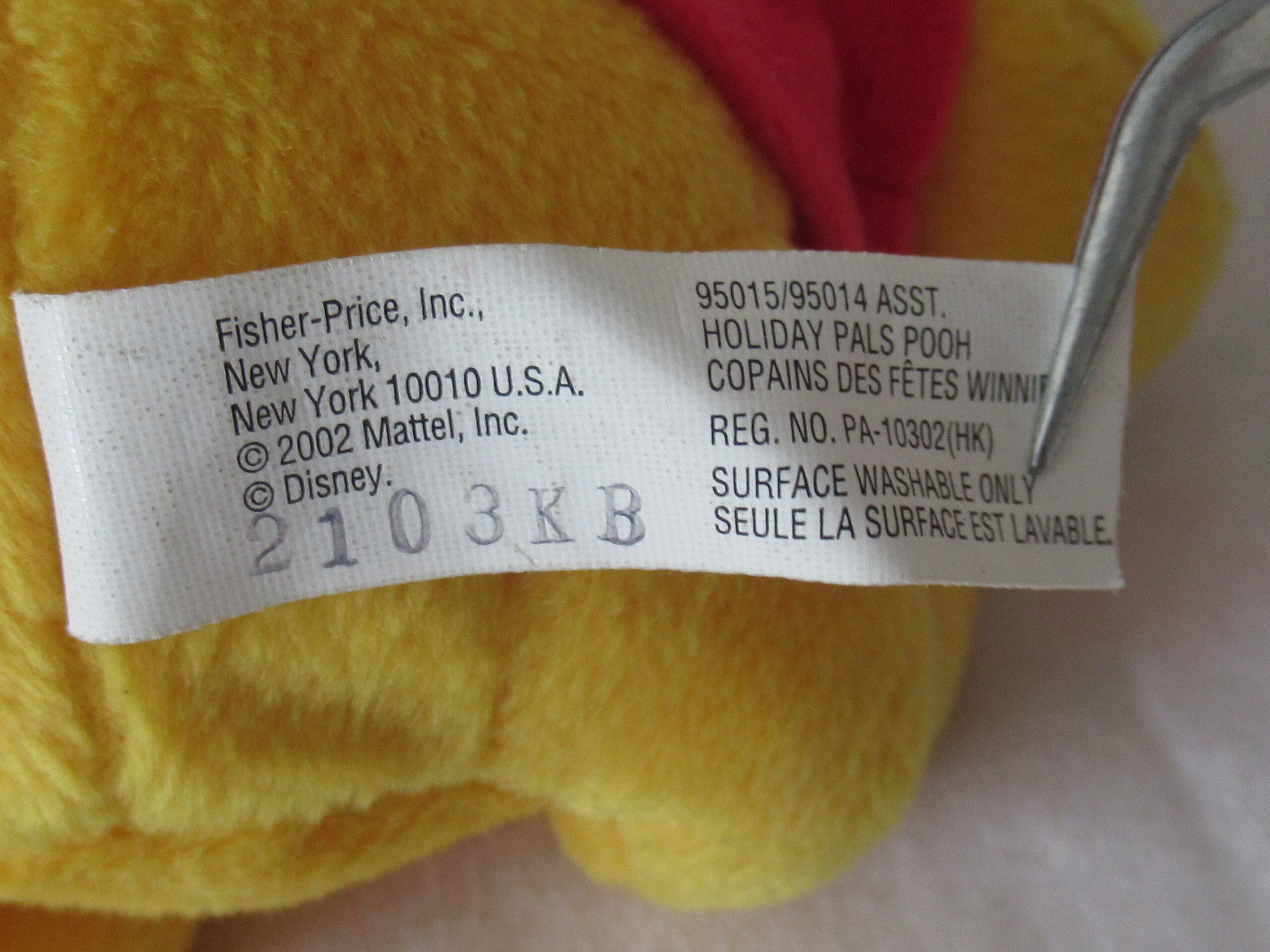 Winnie the Pooh - Fishing, Red Sweater, Santa Hat, Green Hat - Image 7