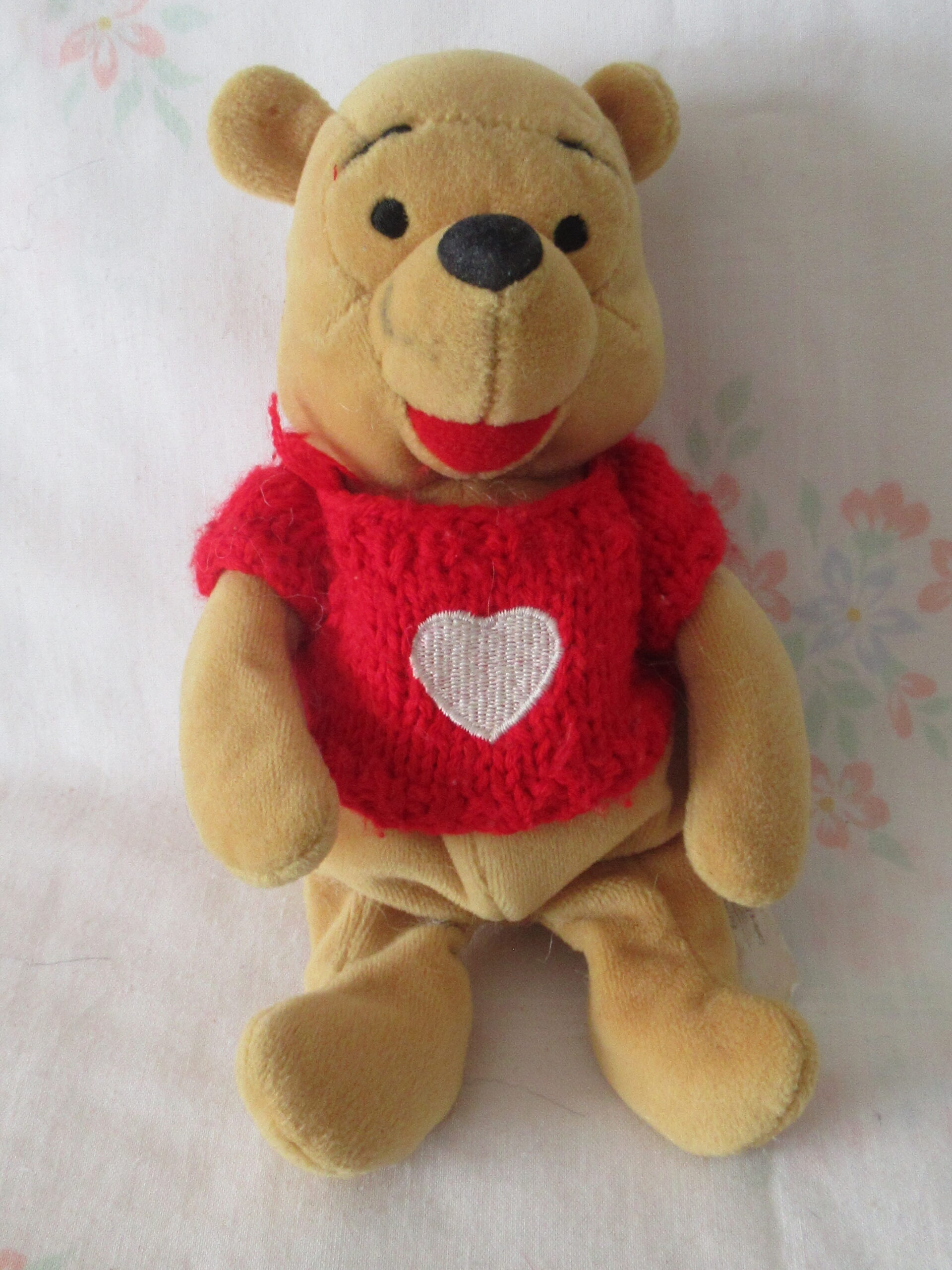 Winnie the Pooh - Fishing, Red Sweater, Santa Hat, Green Hat - Image 8