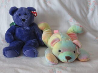 Employee Bear - Beanie Buddies and Sherbet - Pillow Pals