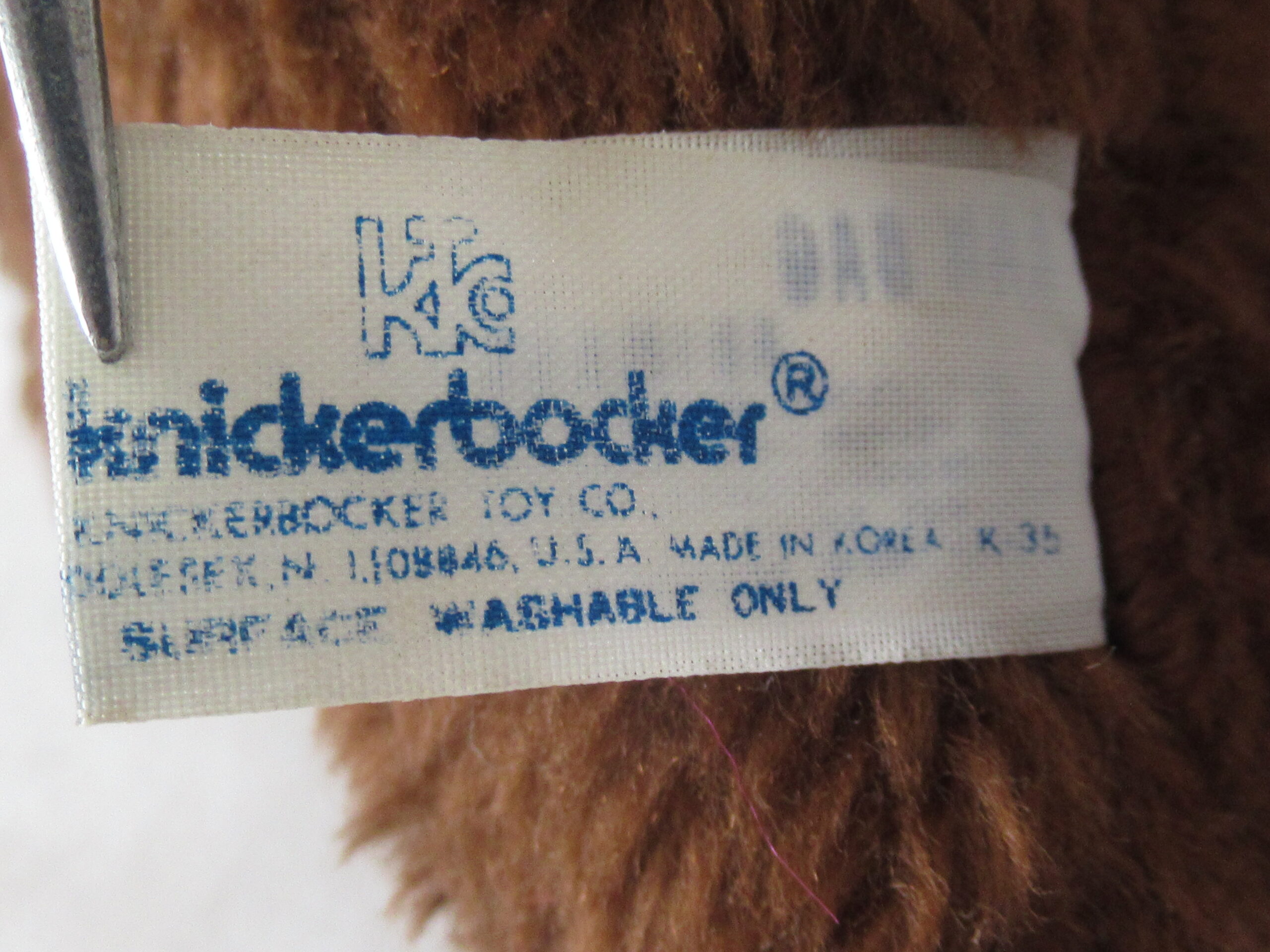 Vintage Knickerbocker Six Inch Brown Teddy Bear - Image 5