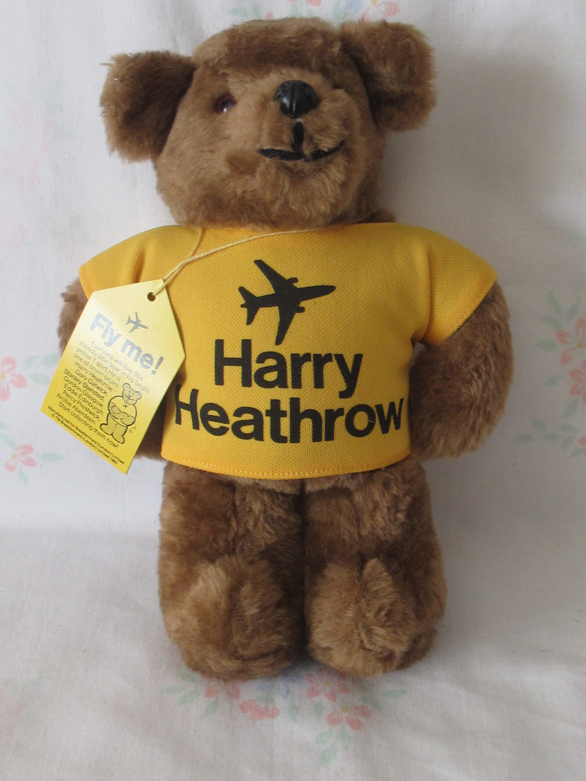 Gary Gatwick Teddy Bear and Harry Heathrow Teddy Bear - Image 6