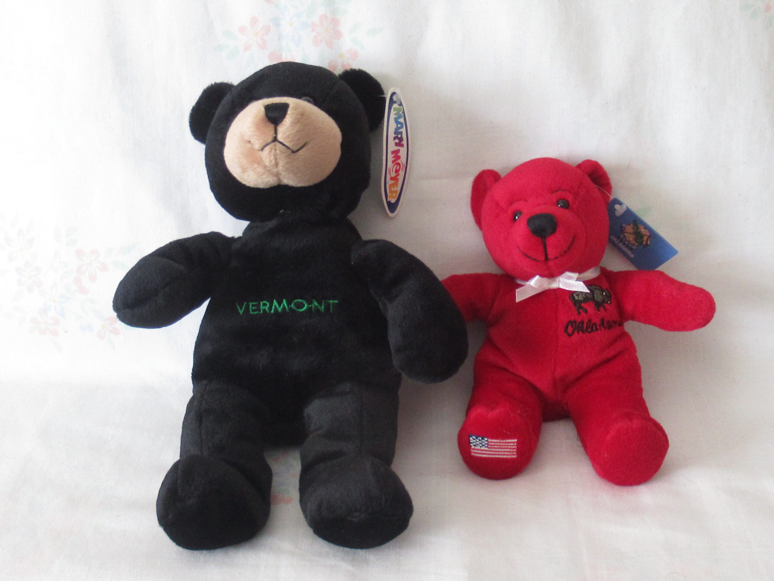 Mary Meyer Vermont Blackie and Symbolz Oklahoma Teddy Bear
