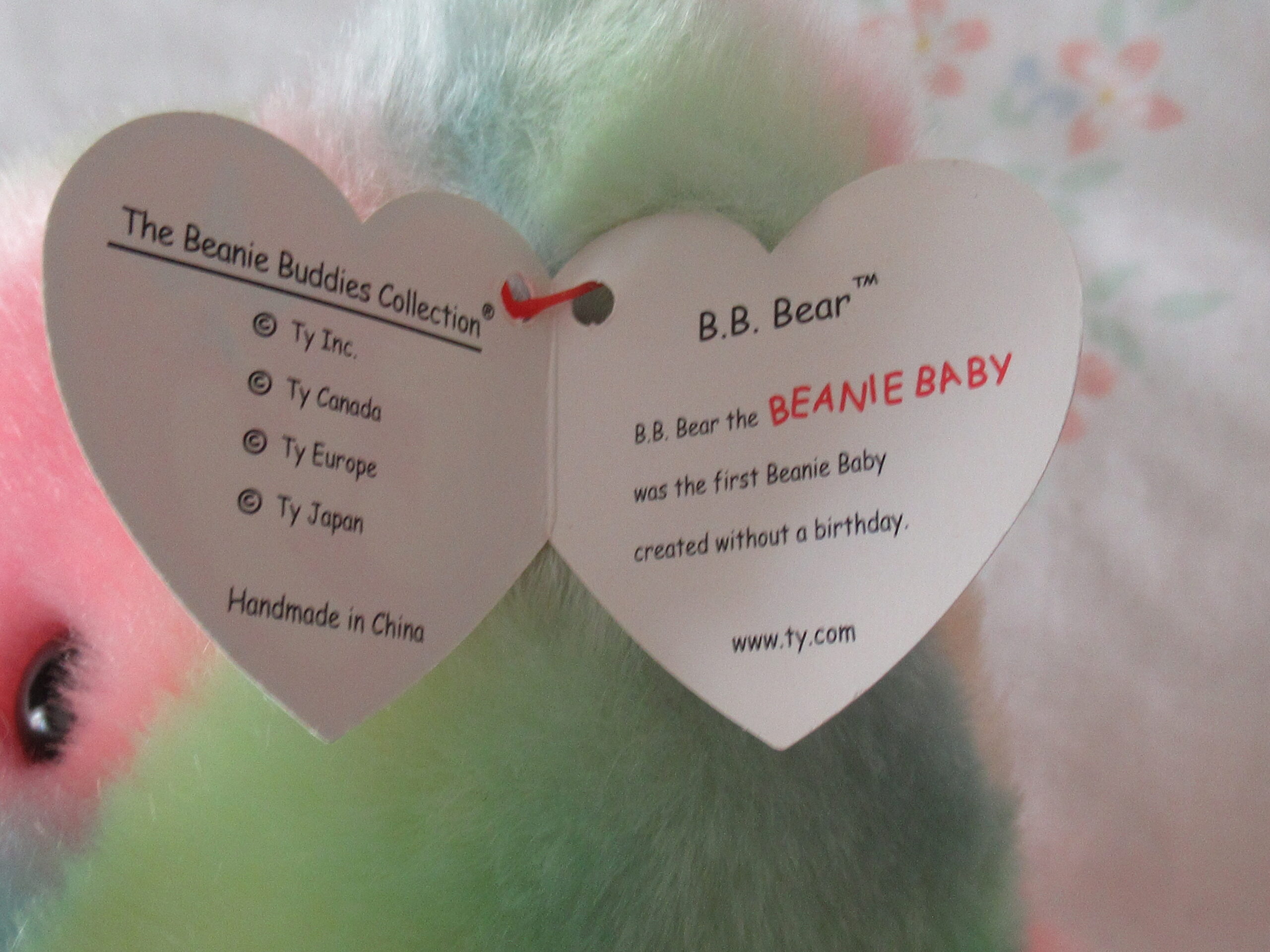 Ty - B B Bear 2000 Happy Birthday and Teddy 1998 - Image 5