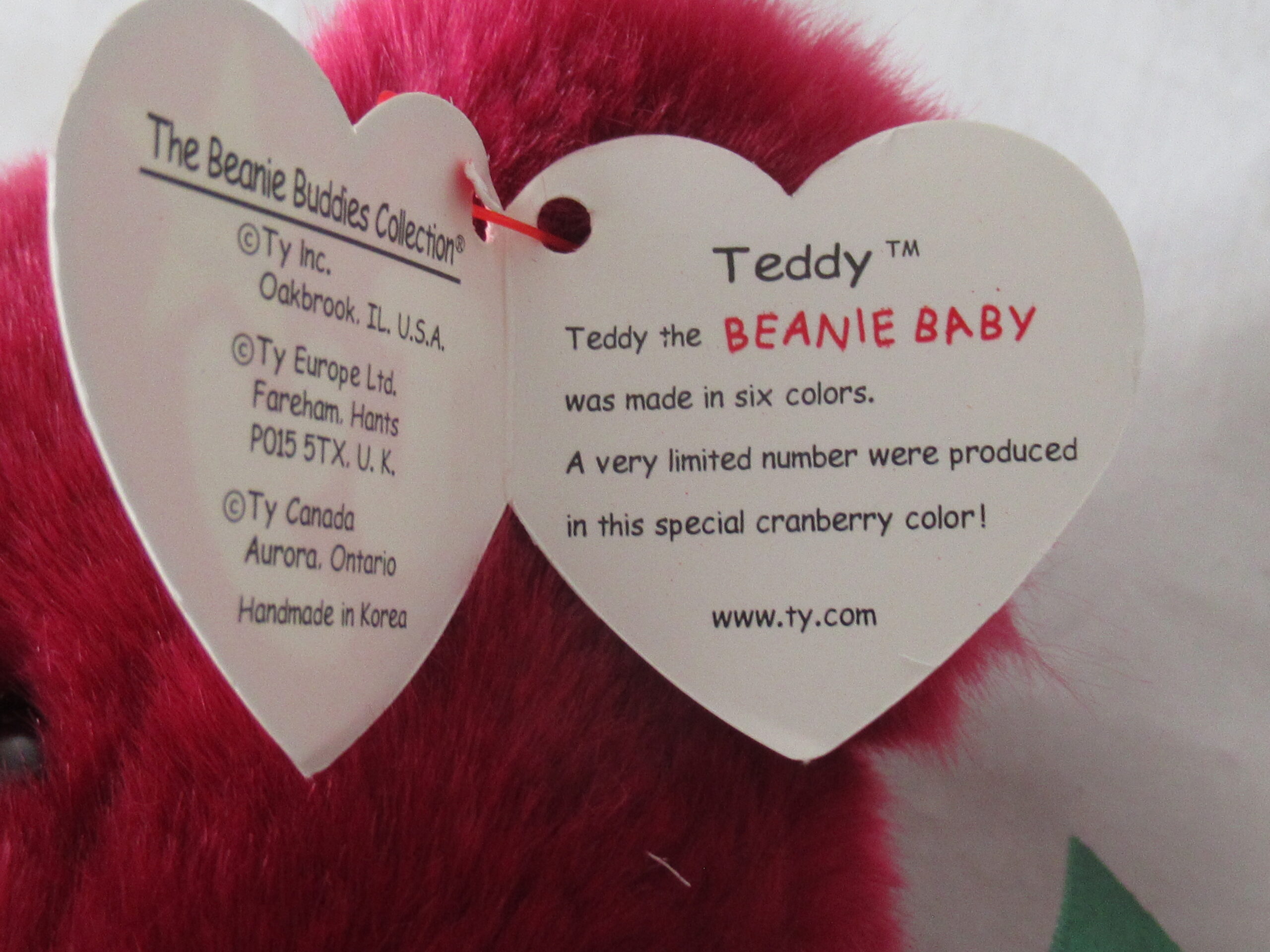 Ty - B B Bear 2000 Happy Birthday and Teddy 1998 - Image 12