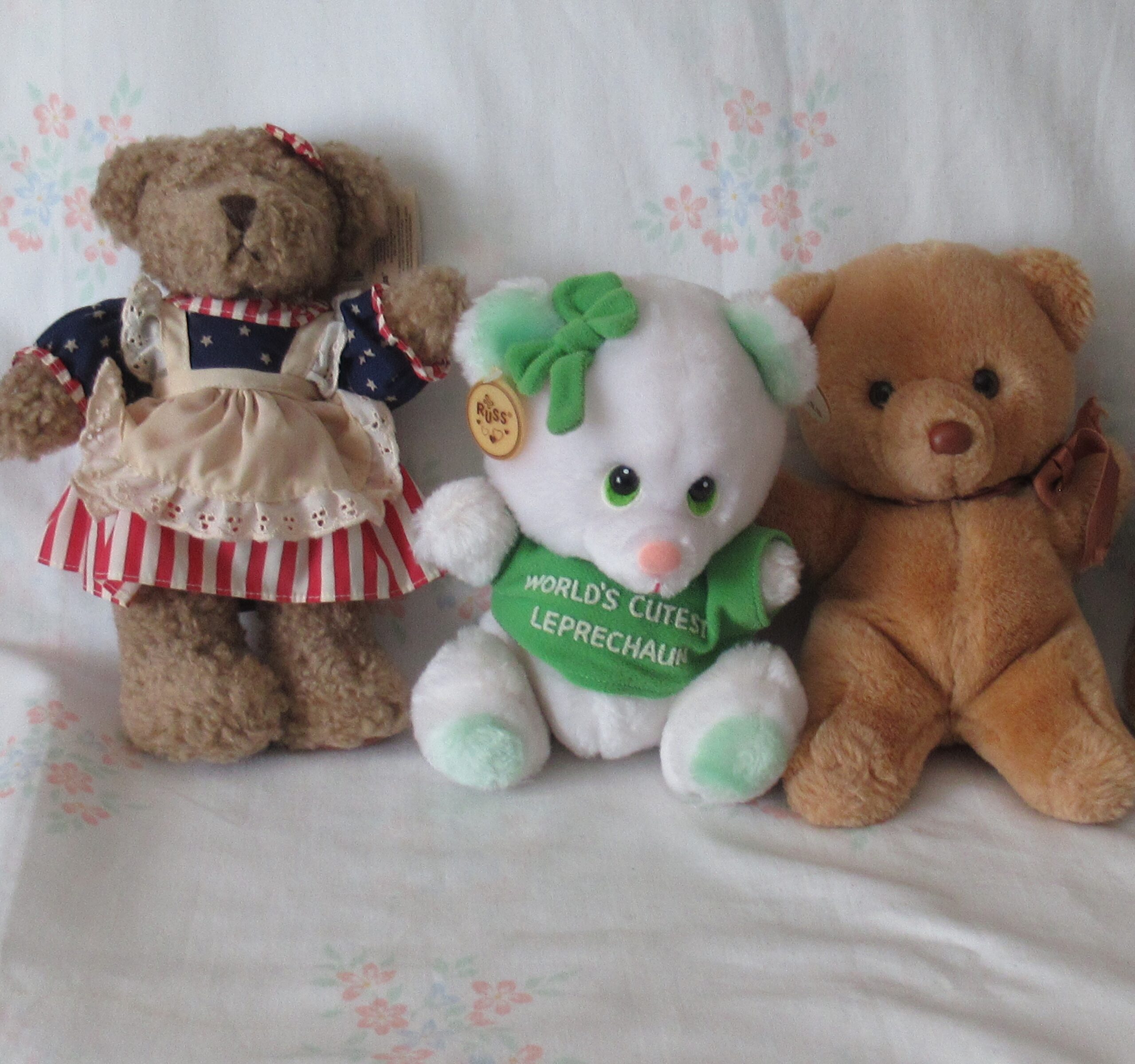 Russ Berrie - Martha, O'Reilly and Brown Bear