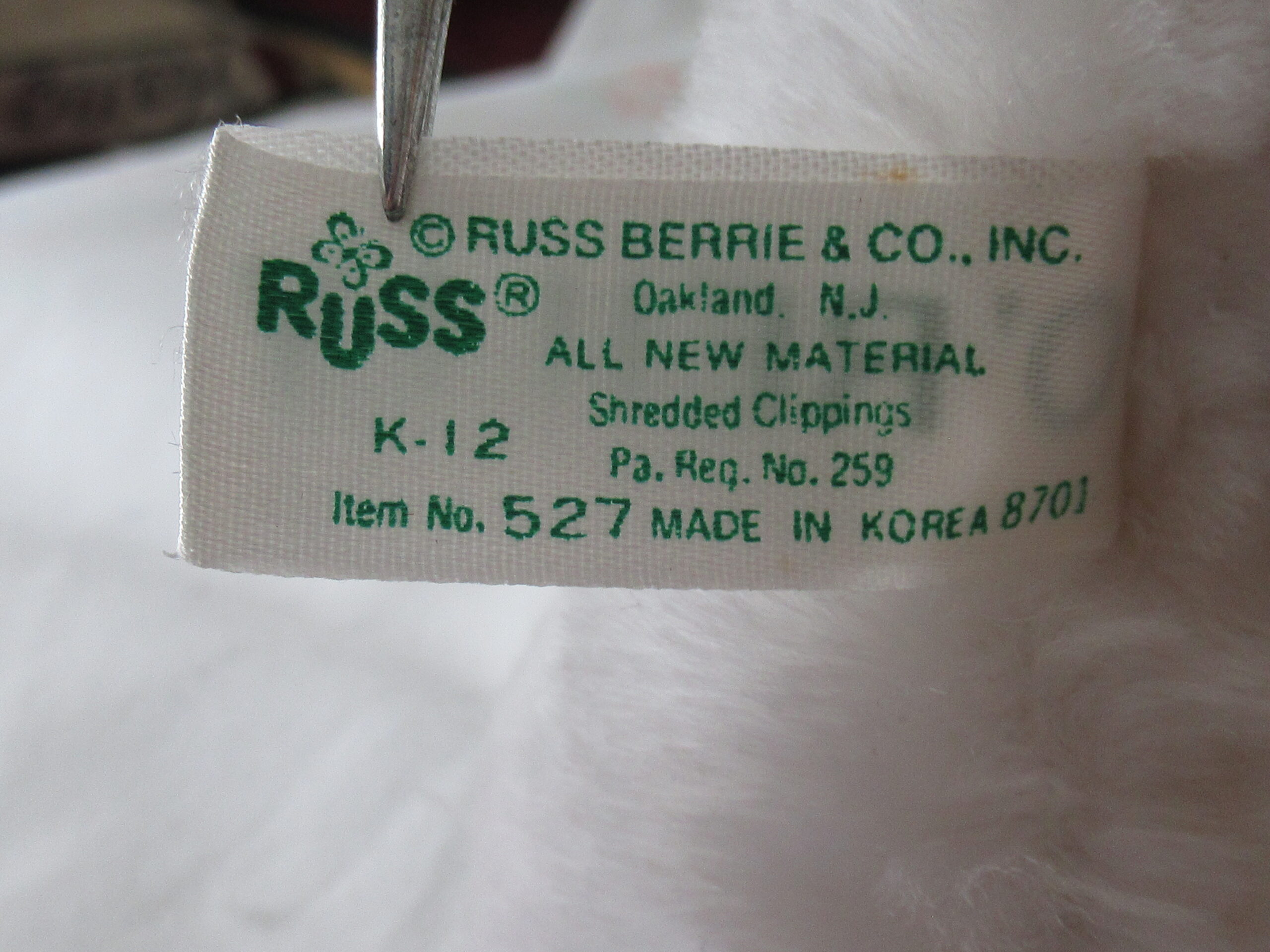 Russ Berrie - Martha, O'Reilly and Brown Bear - Image 11