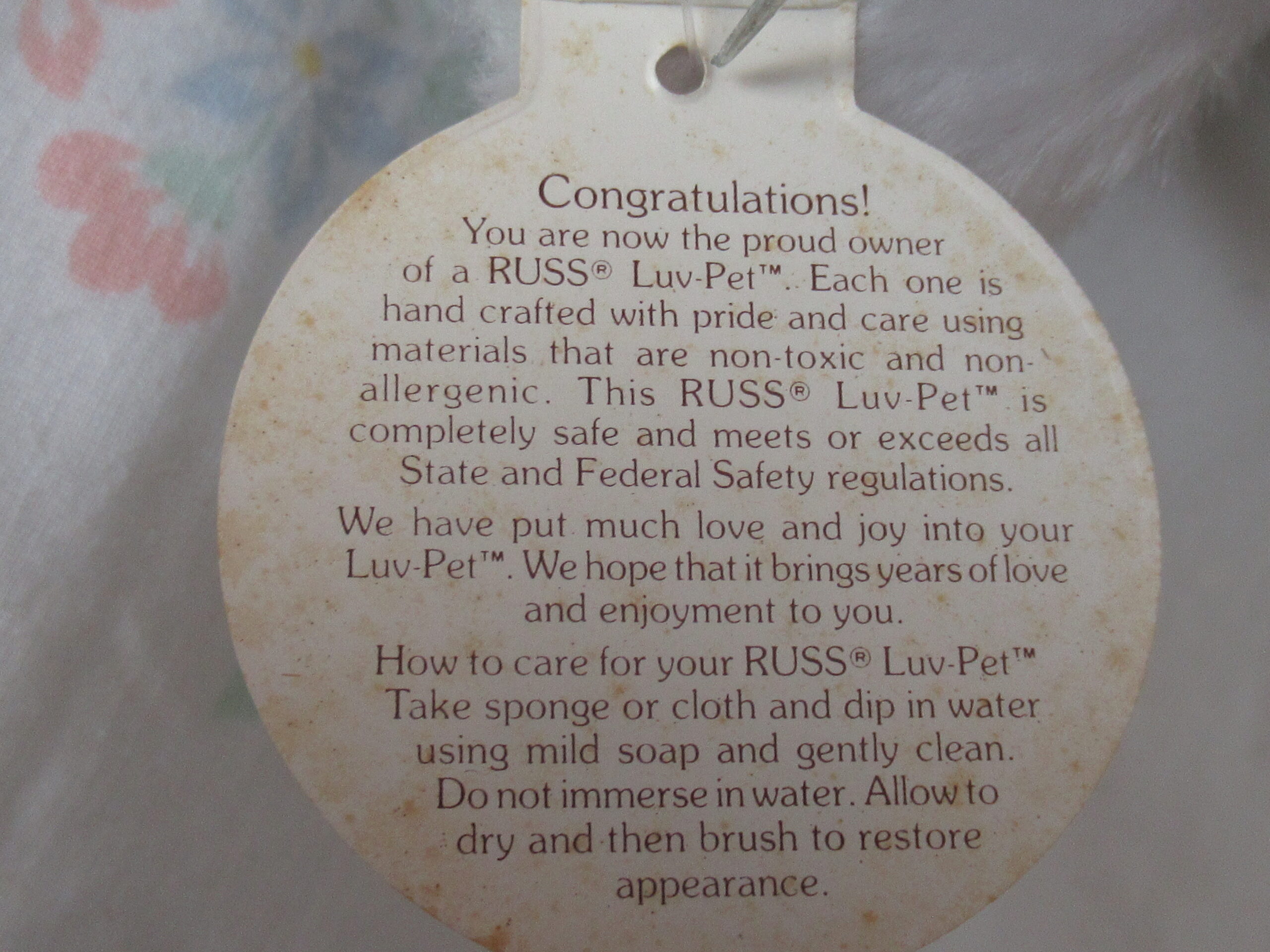 Russ Berrie - Martha, O'Reilly and Brown Bear - Image 13