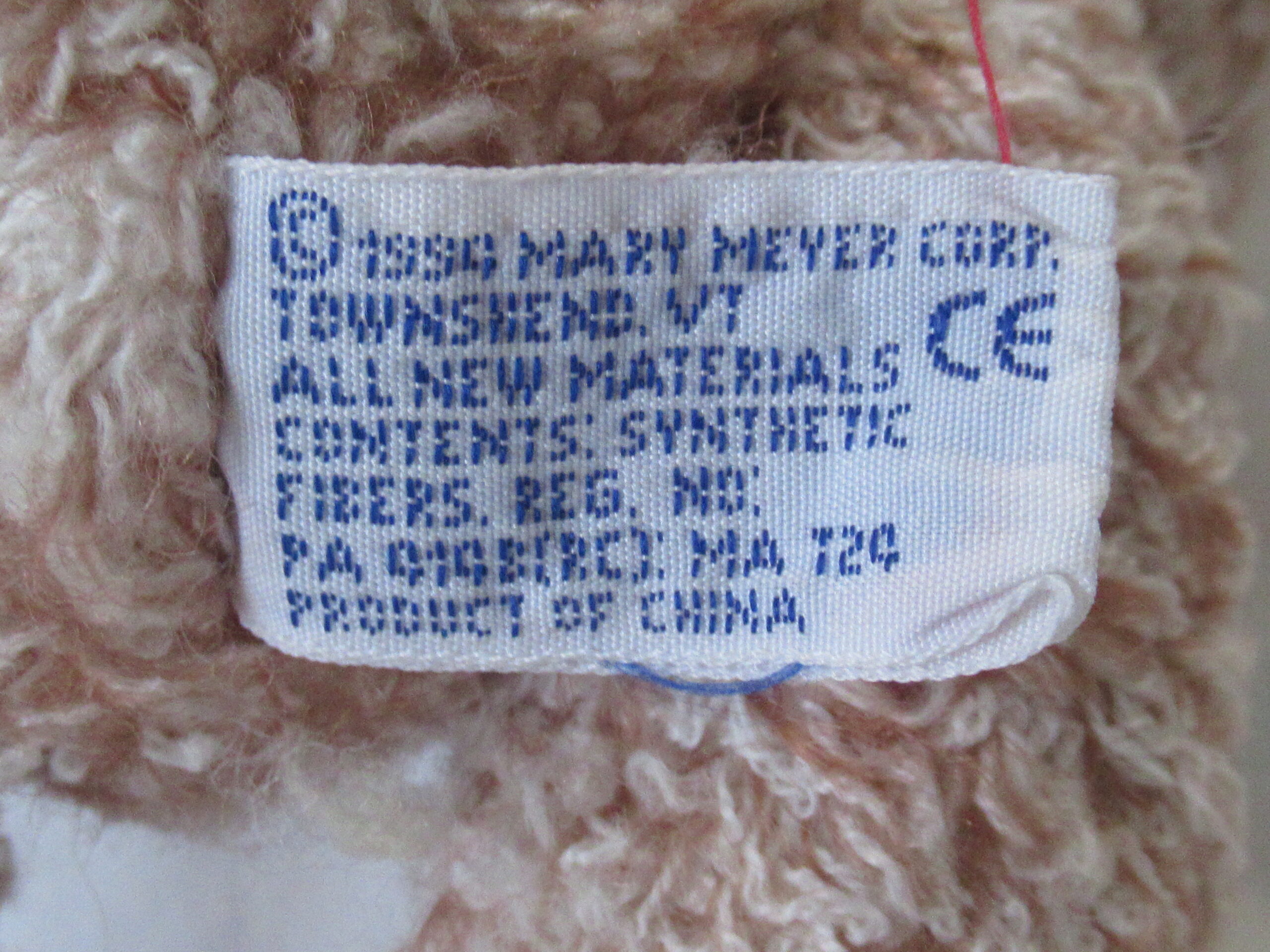 Mary Meyer Teddy Bear - Jointed Teddy Bear with Suede Paws - Image 3