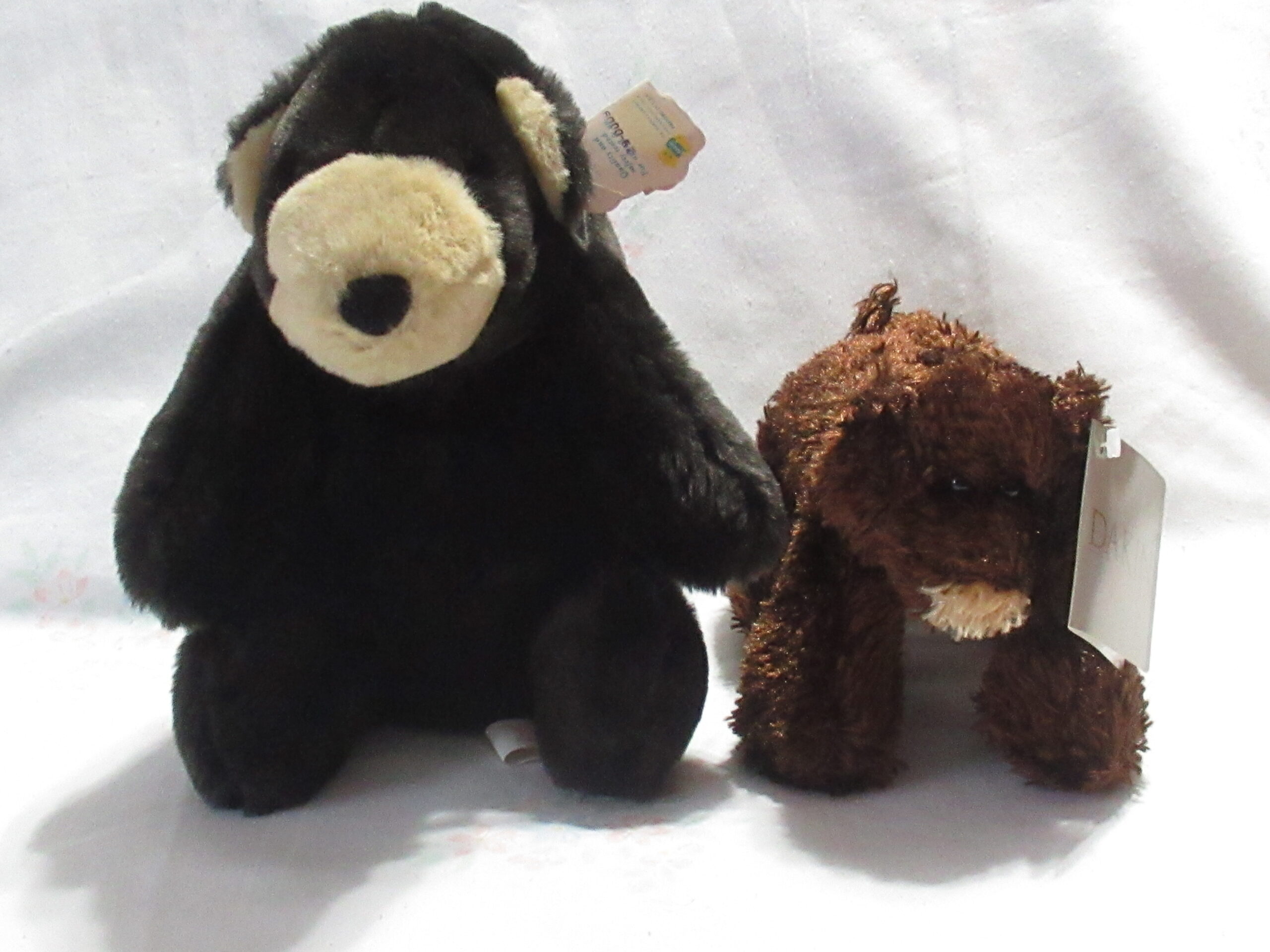 Dakin Teddy Bears - Little Bogey 1982 and Shaggies Shepley