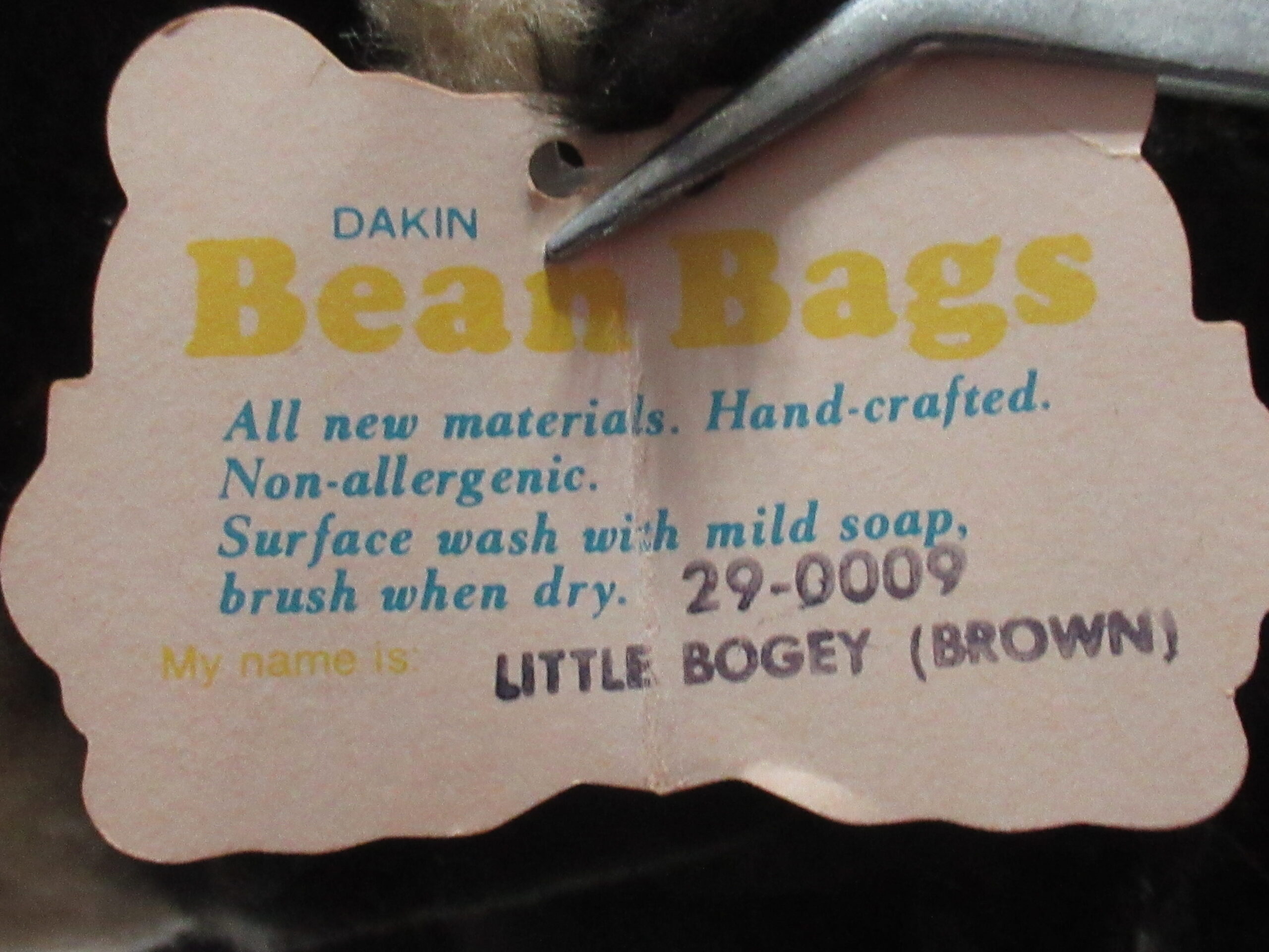 Dakin Teddy Bears - Little Bogey 1982 and Shaggies Shepley - Image 5