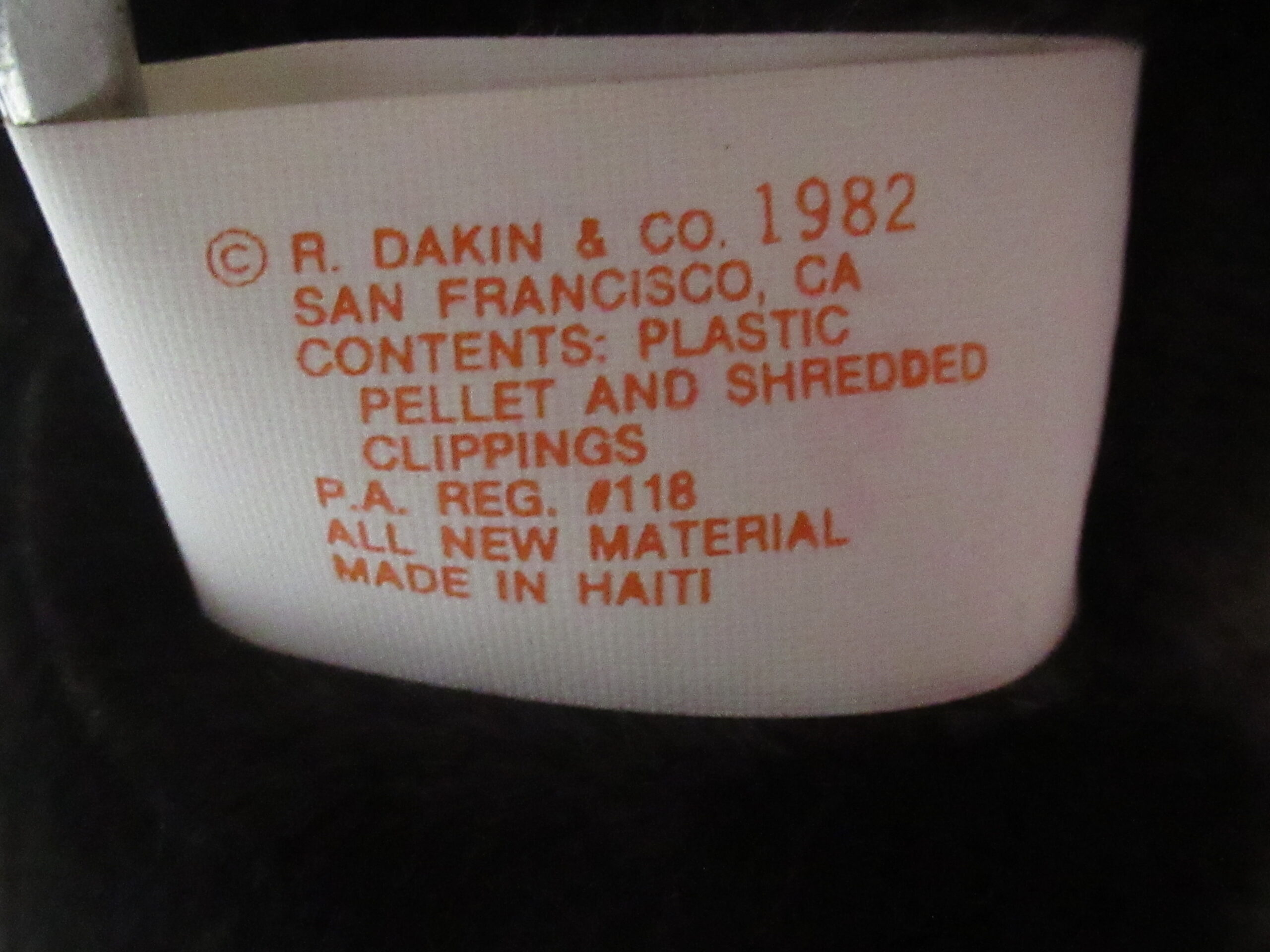 Dakin Teddy Bears - Little Bogey 1982 and Shaggies Shepley - Image 7