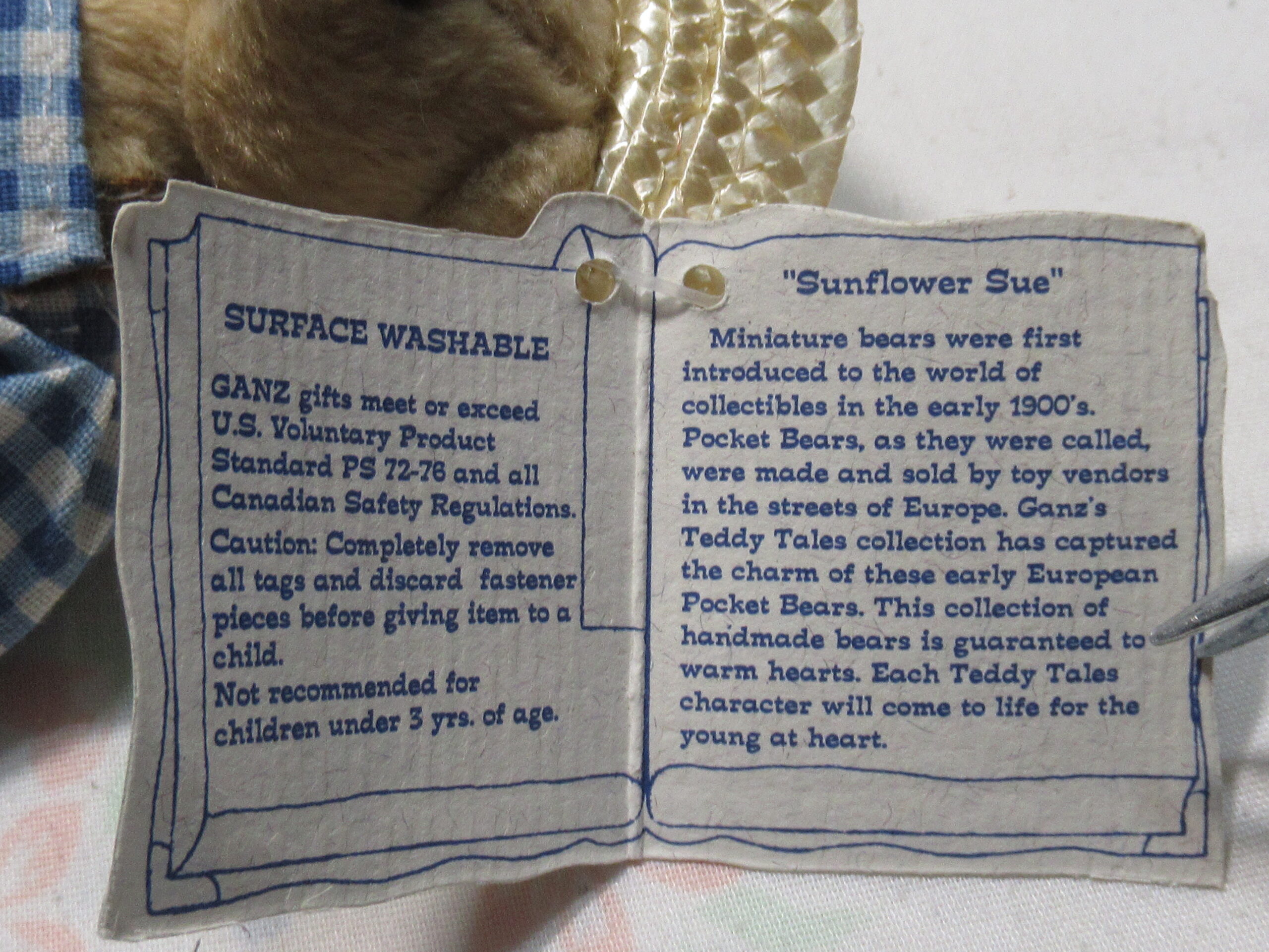 Ganz - Harpo, Wee Bear Dino, Easter Wee Bears, Sunflower Sue - Image 23