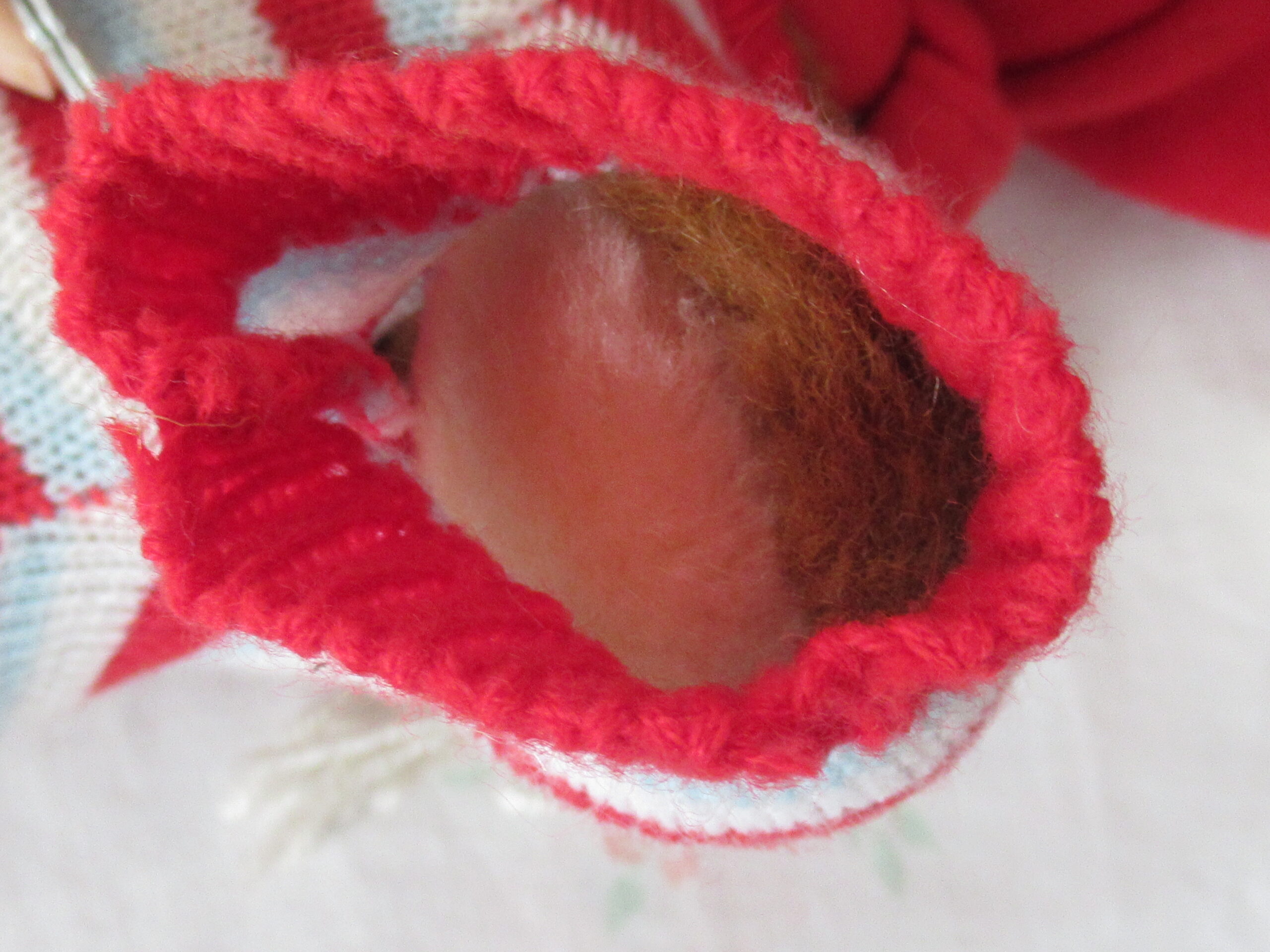 Mary Meyer Teddy Bear with Sweater Scarf and Cap - Image 5