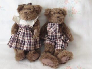 Goffa Int'l Corp - Two Teddy Bears with Outfits