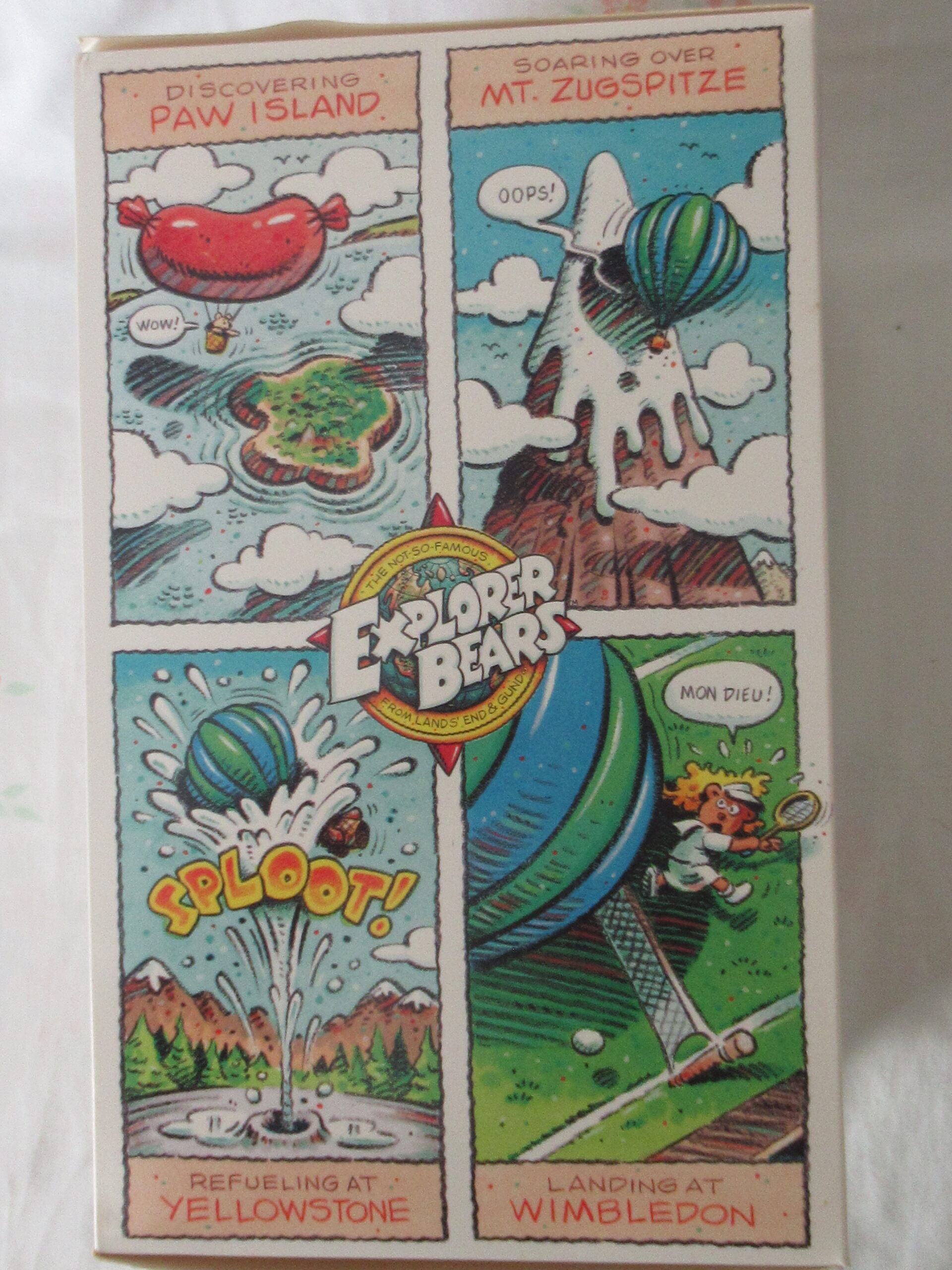 Gund for Lands End Explorer Bears - Bearon von Oops - Image 15