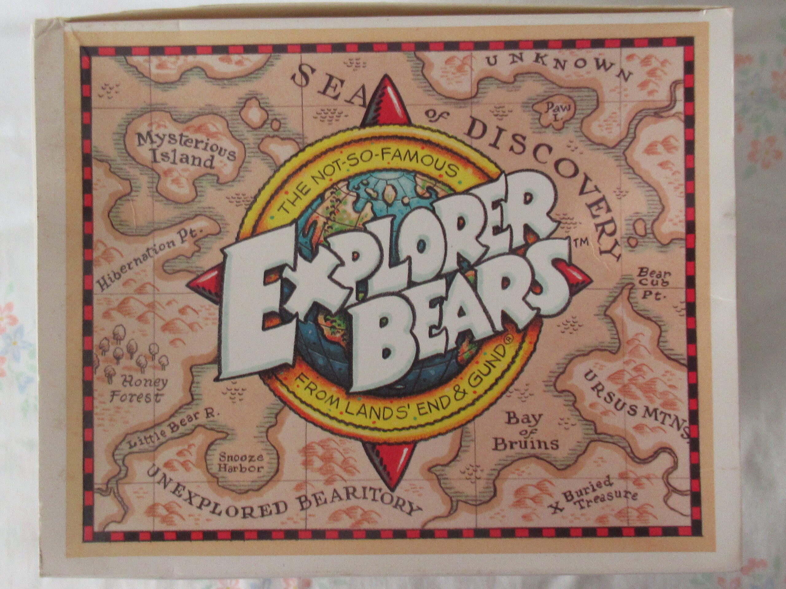 Gund for Lands End Explorer Bears - Bearon von Oops - Image 17