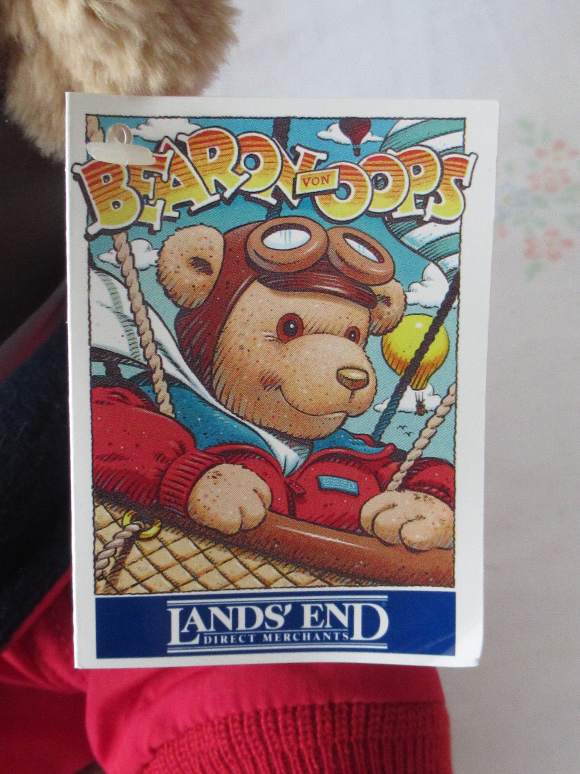 Gund for Lands End Explorer Bears - Bearon von Oops - Image 4