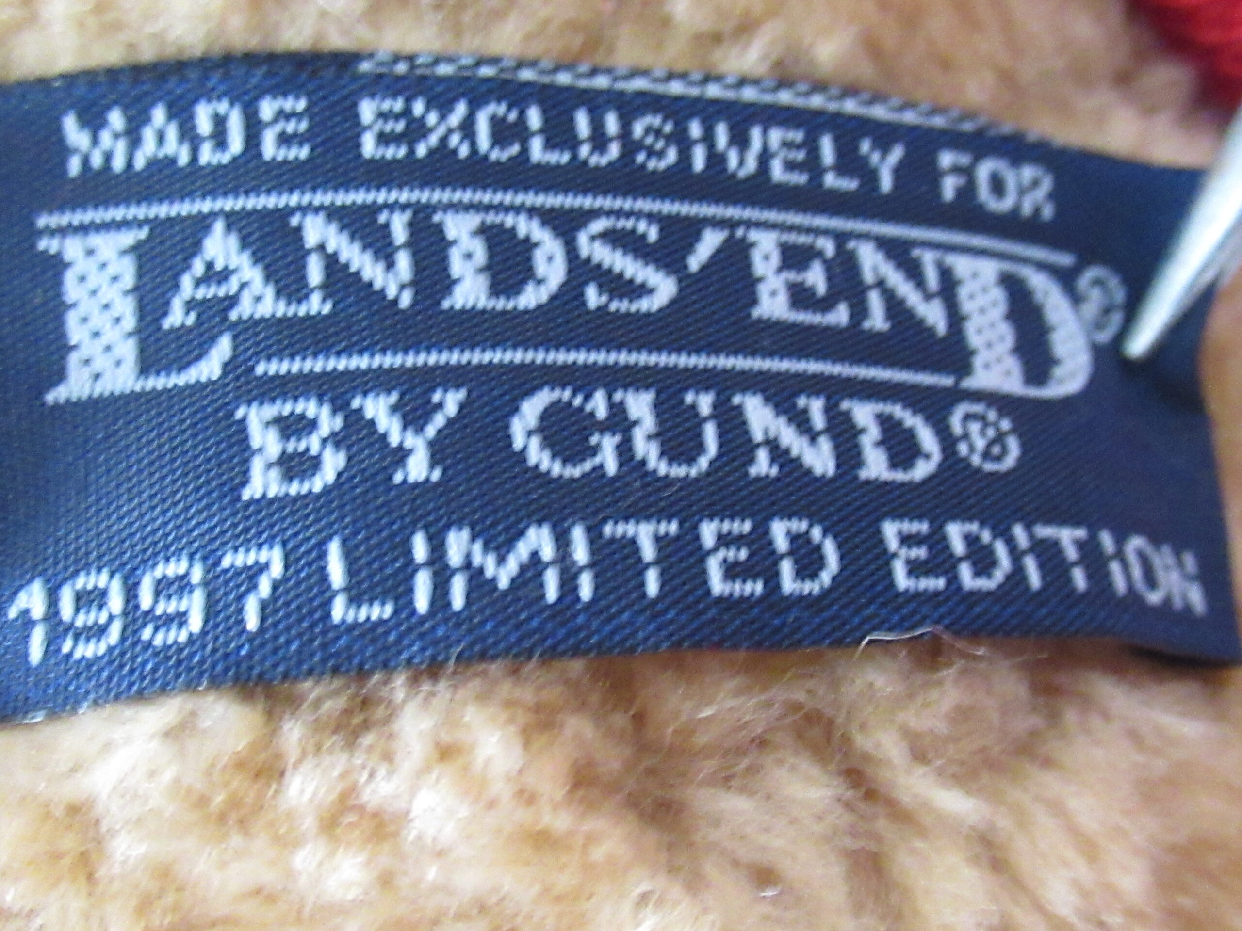 Gund for Lands End Explorer Bears - Bearon von Oops - Image 7