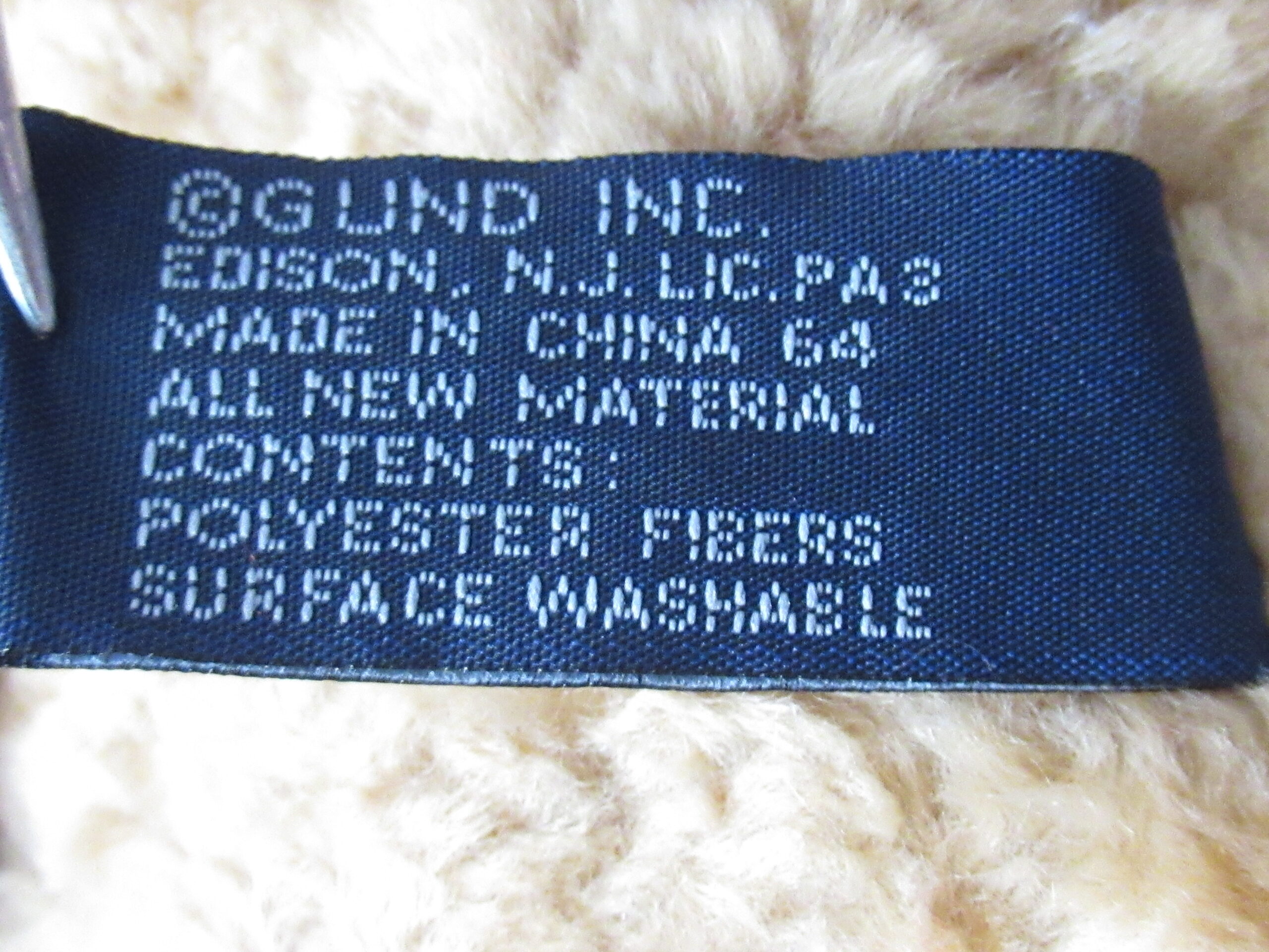 Gund for Lands End Explorer Bears - Bearon von Oops - Image 8