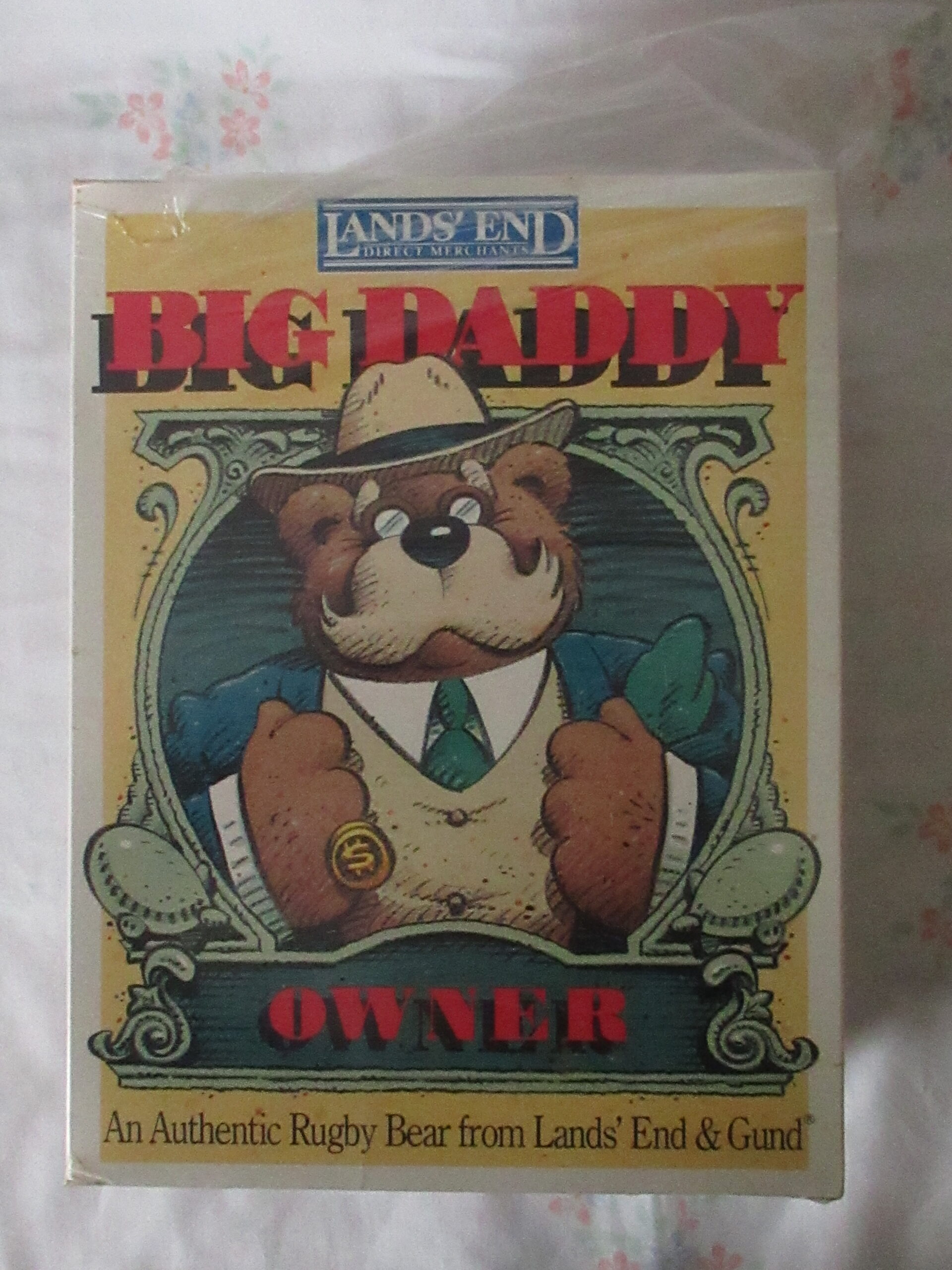 Gund for Lands End Authentic Rugby Bear - Big Daddy Owner - Image 9