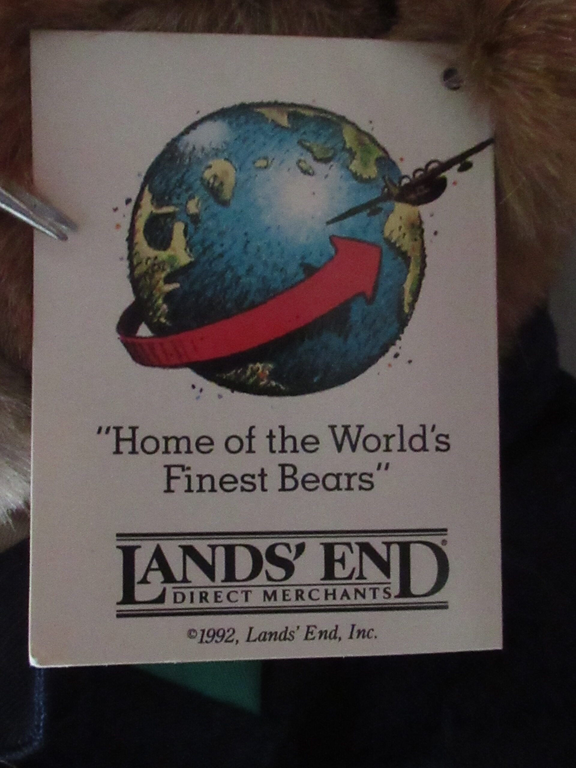 Gund for Lands End Authentic Rugby Bear - Big Daddy Owner - Image 7