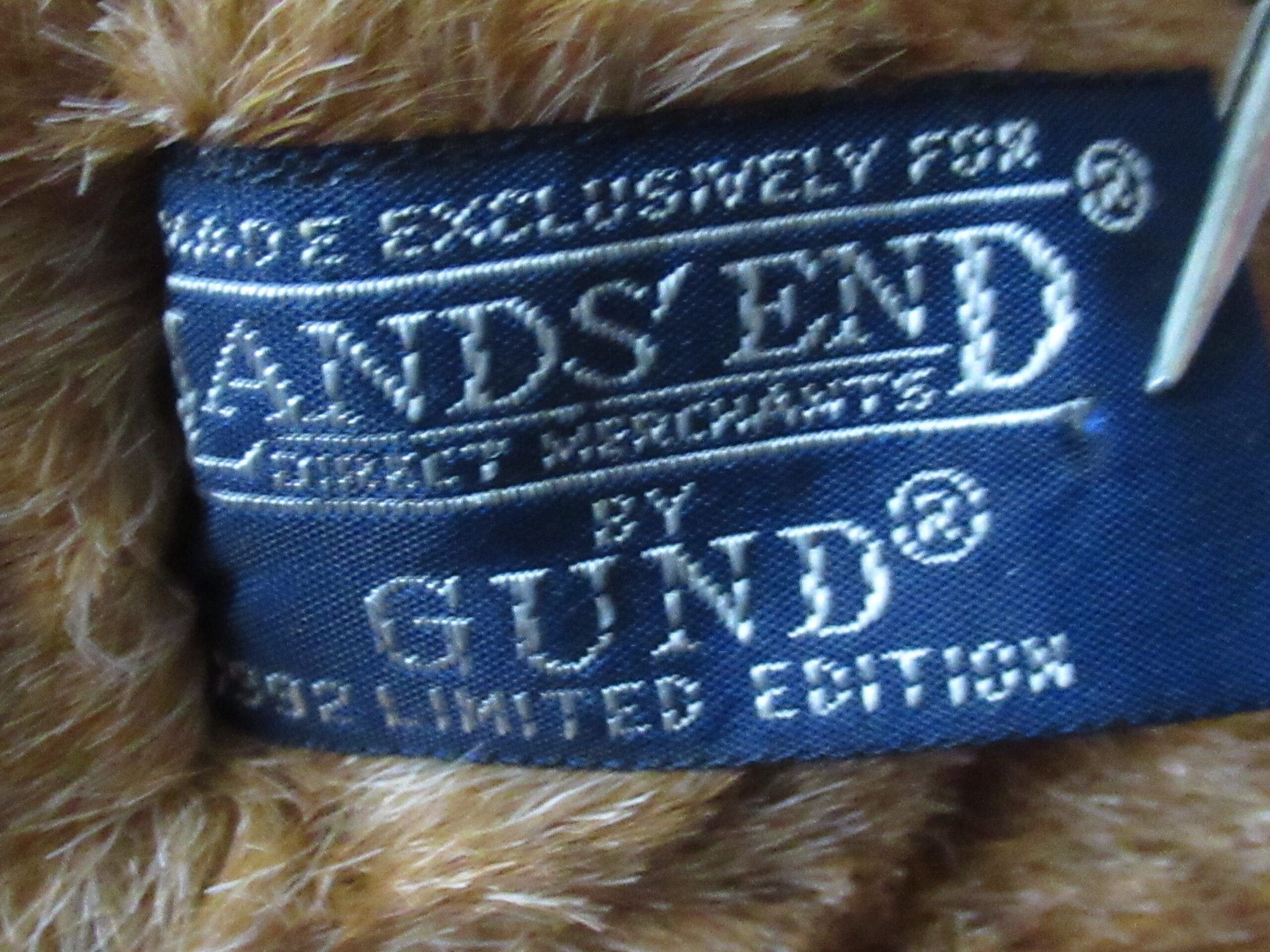 Gund for Lands End Authentic Rugby Bear - Big Daddy Owner - Image 4
