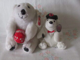 Coca-Cola Bears - Bear With Cap and Bottle, Bear With Ball