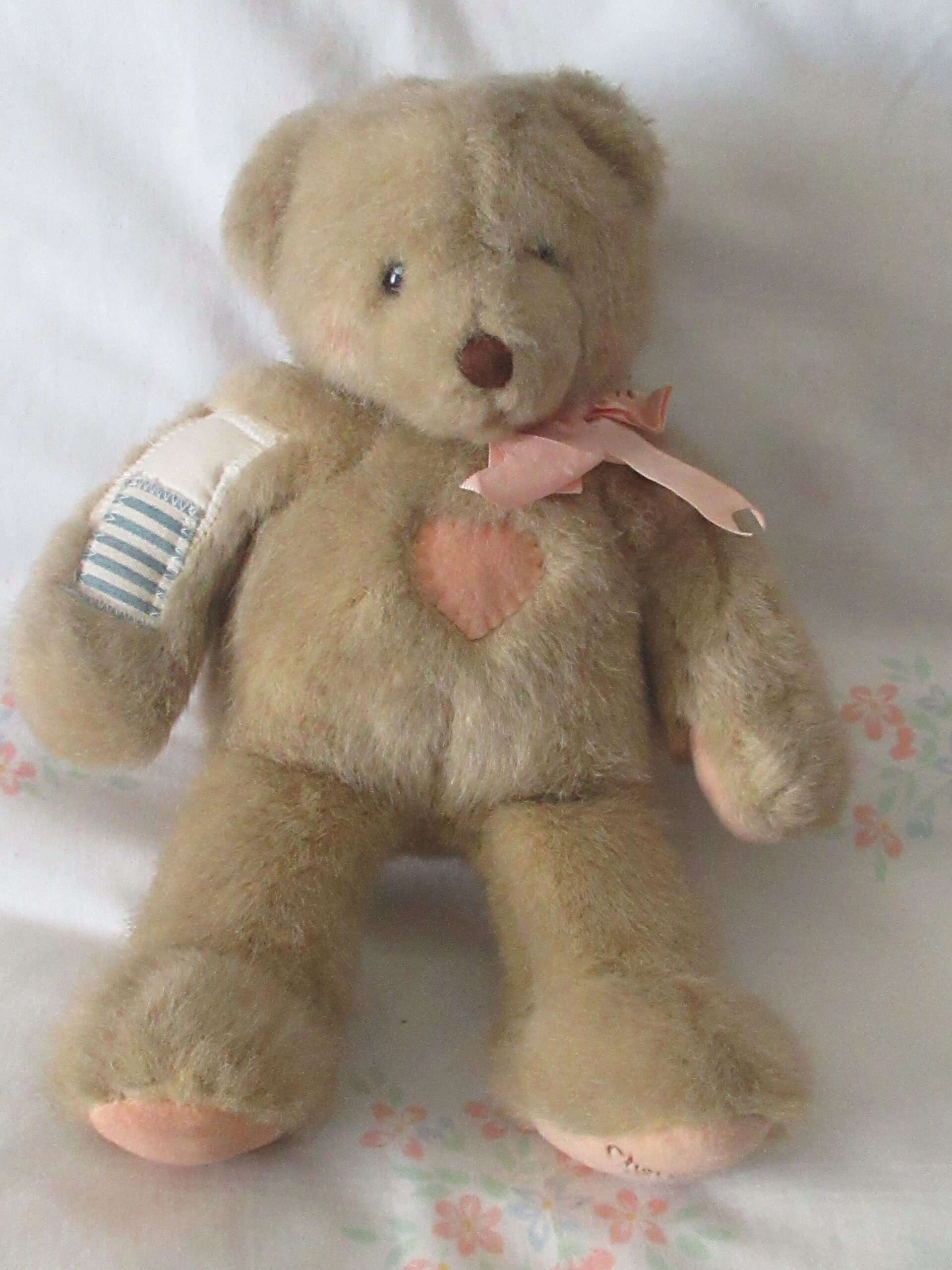 Dakin - Cherished Teddies Bear with Patches