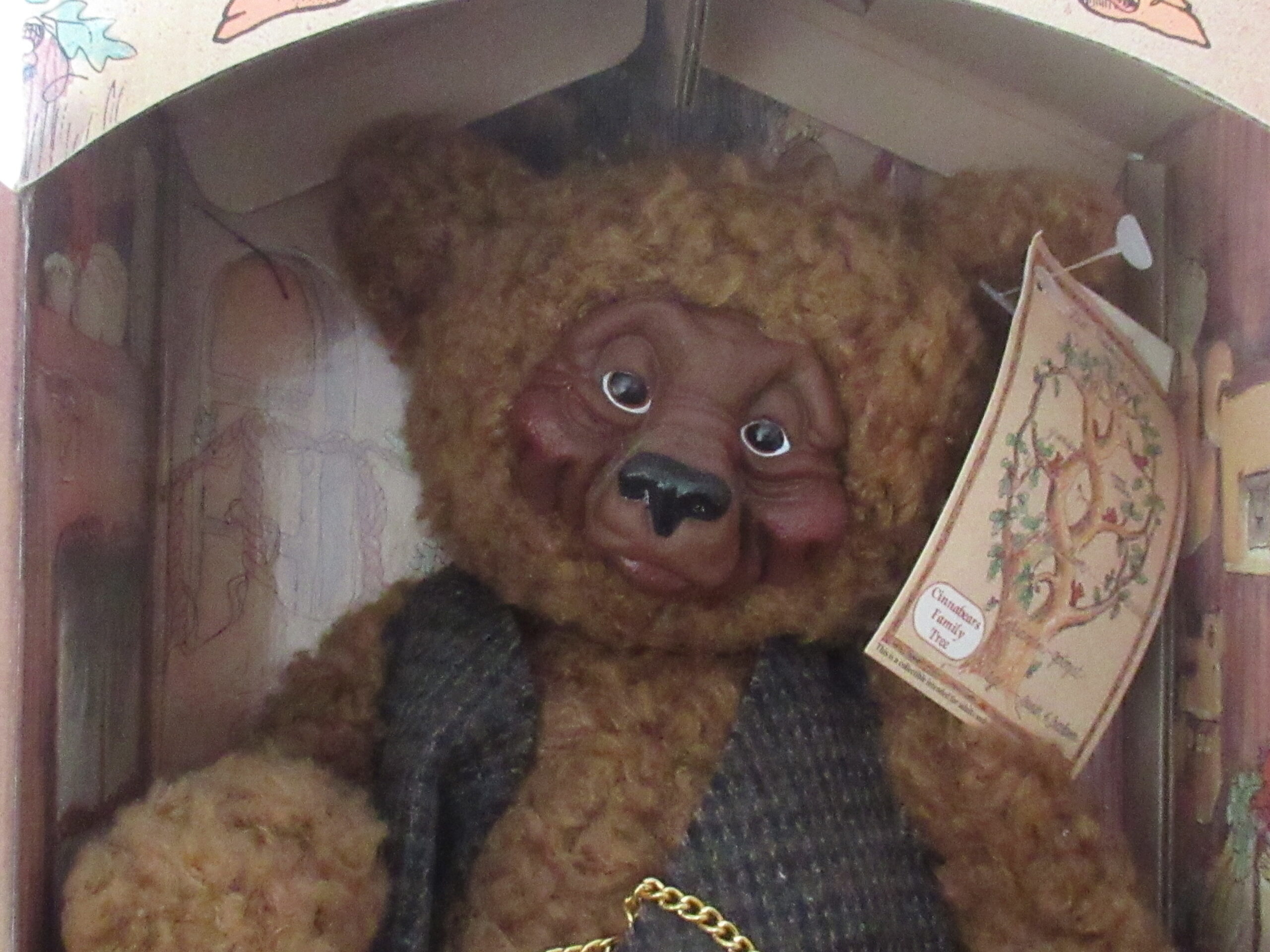 Gund Cinnabears Grandpa Basil Original Presentation Package - Image 2