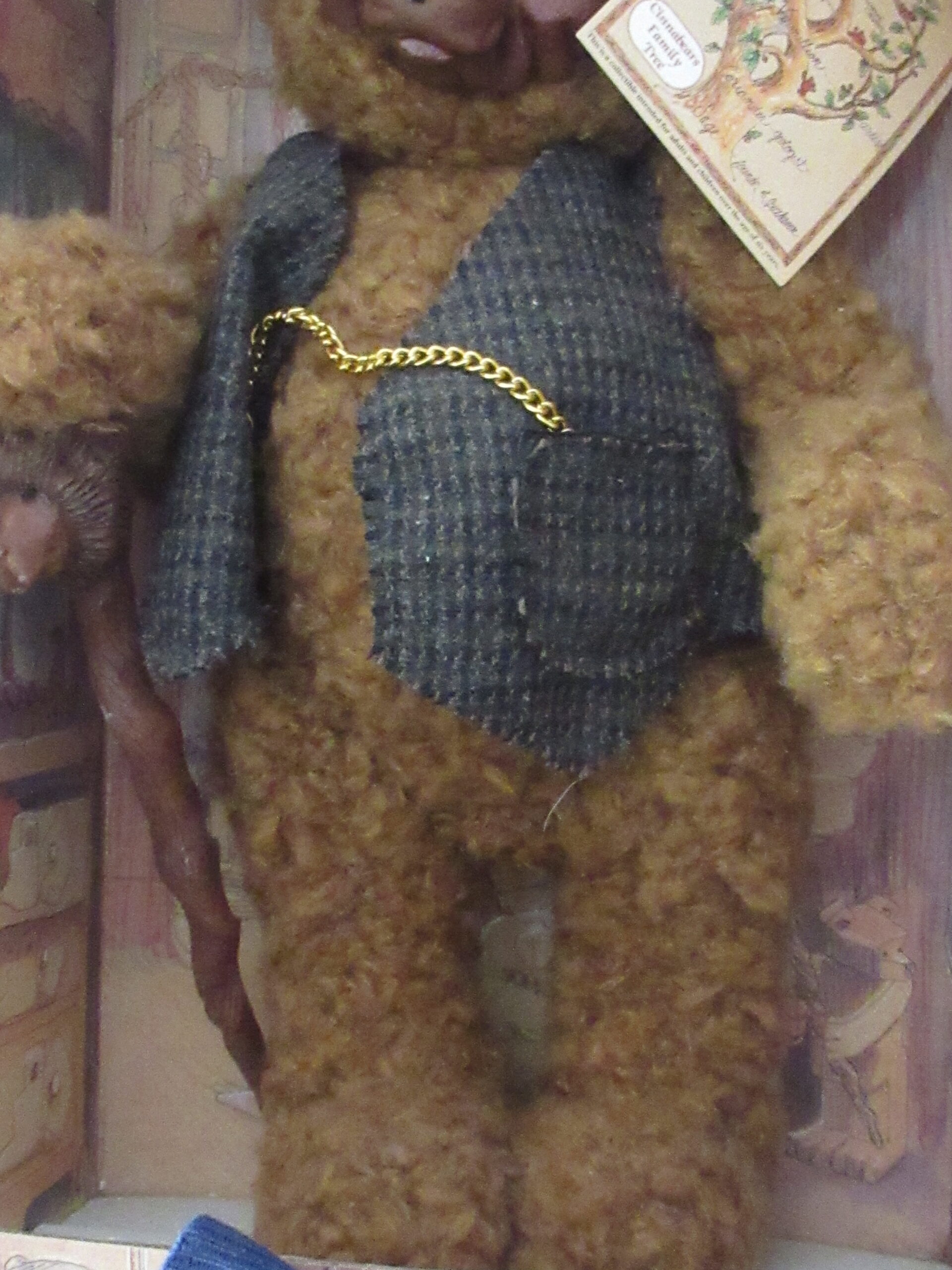 Gund Cinnabears Grandpa Basil Original Presentation Package - Image 3