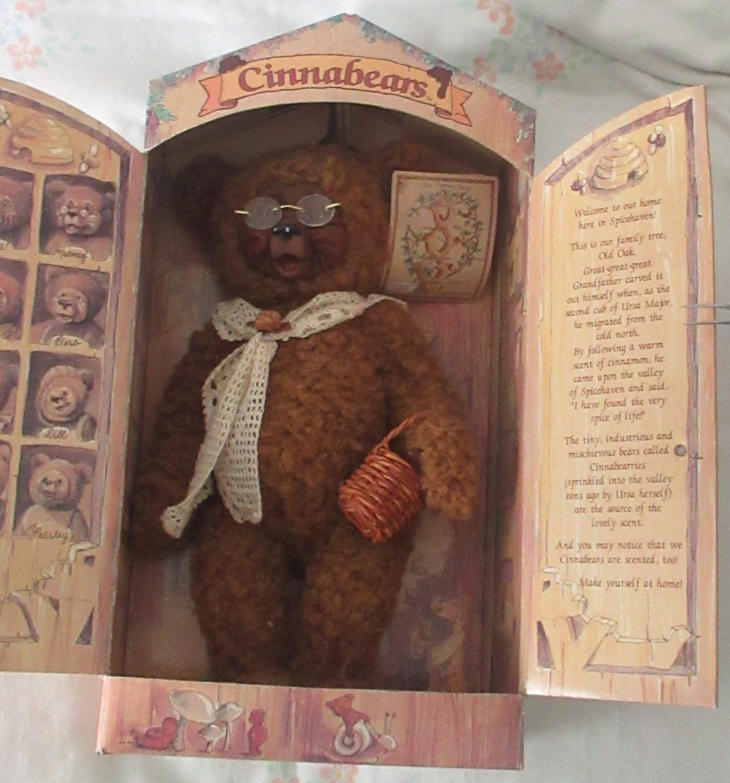 Gund Cinnabears Nana Nutmeg in Original Presentation Package