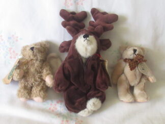 Three Boyds Bears - Nod, Angel Bear, Hanging Bear with Bow