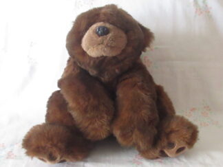 Ty Inc 1996 - Brown Bear with Paw Pads and Tail