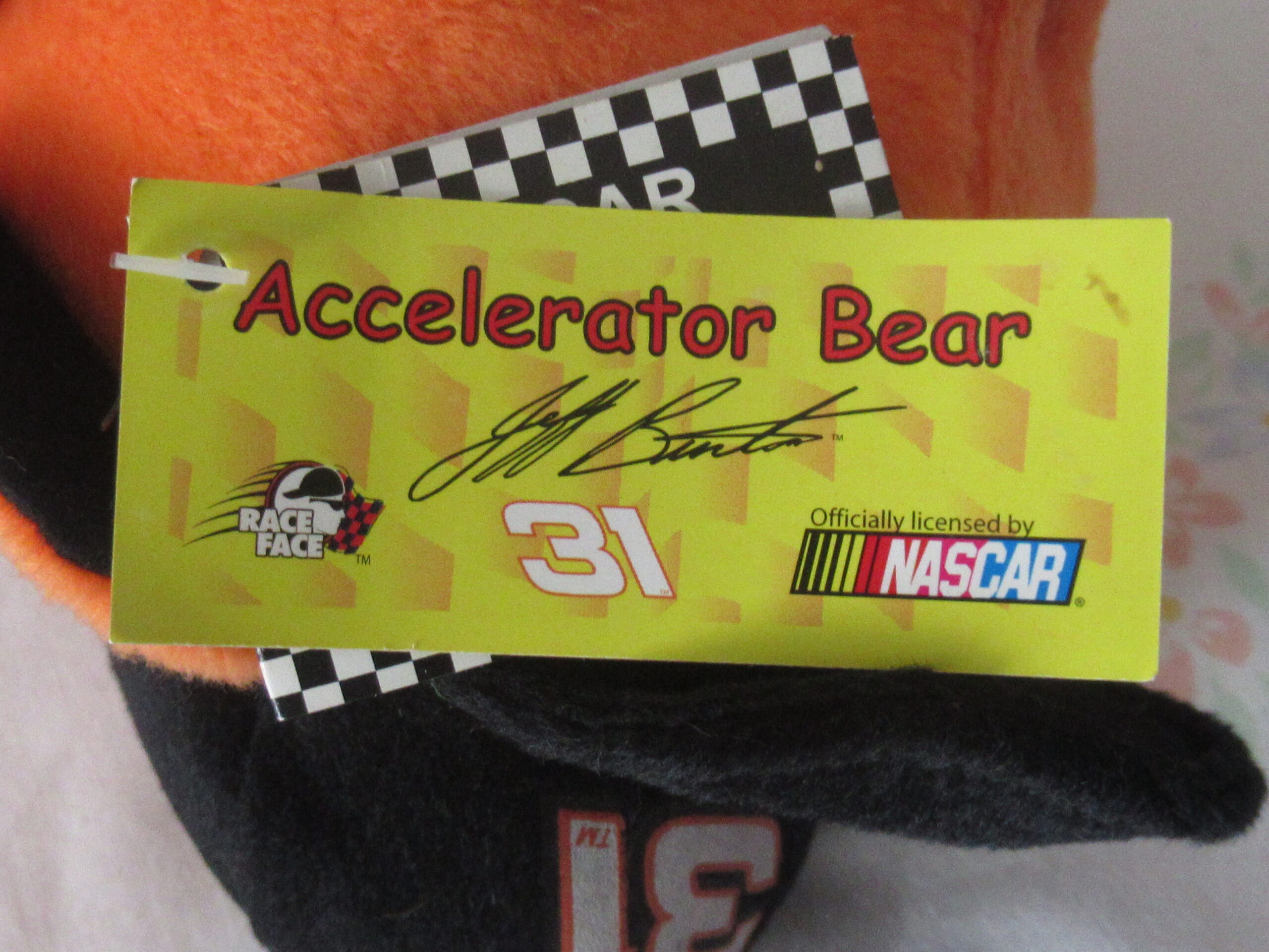 Accelerator Bear - Jeff Burton 31 - NASCAR - Cingular Wireless - Image 5