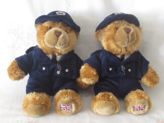 Keel Toys - Lot of 2 United Kingdom Police Bears